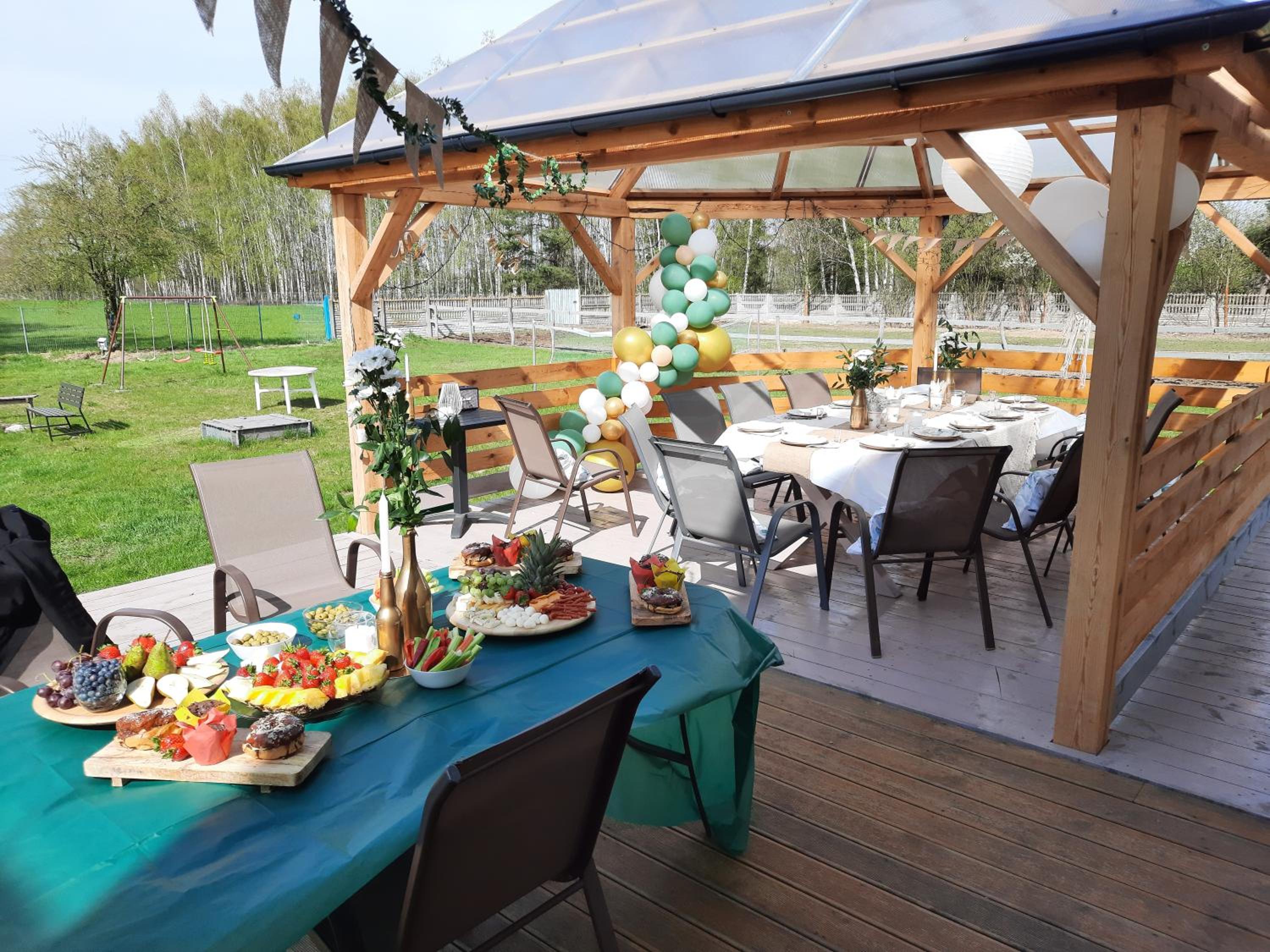 Nowa Wola 58 - 200qm appartment in a small village, with pool, sauna and big garden view 5