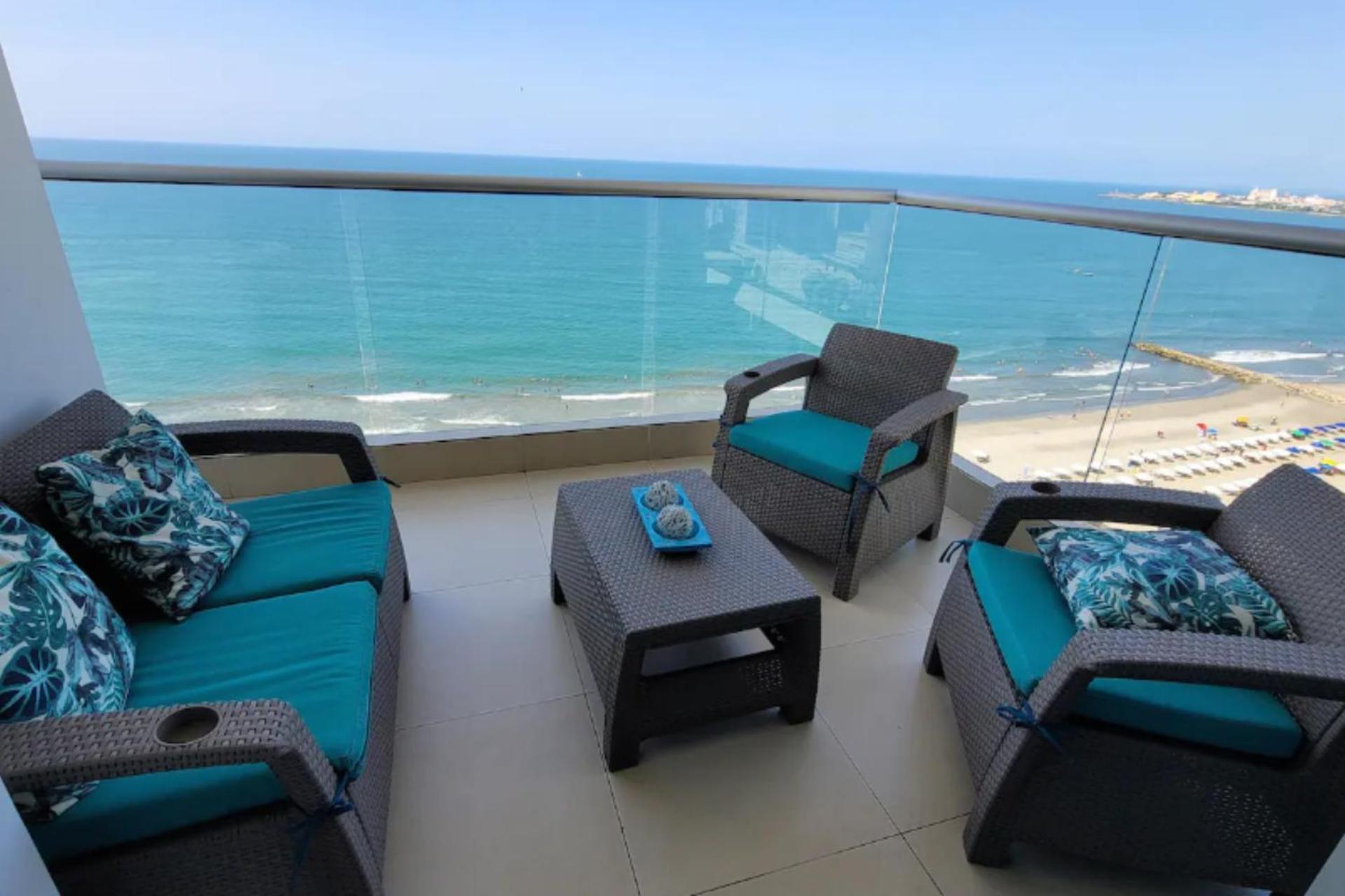 Apartamento con Vista al Mar en Palmetto - Laguito Cartagena view 3