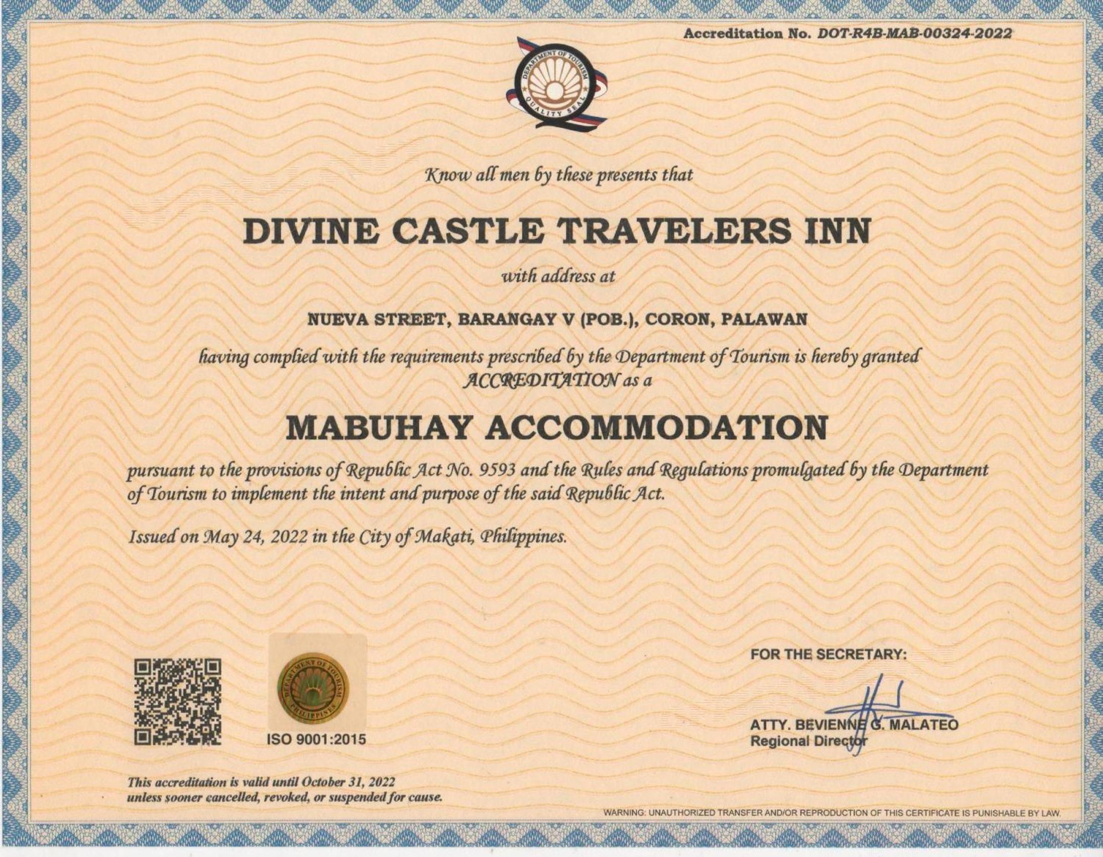 Divine Castle Travelers Inn view 2