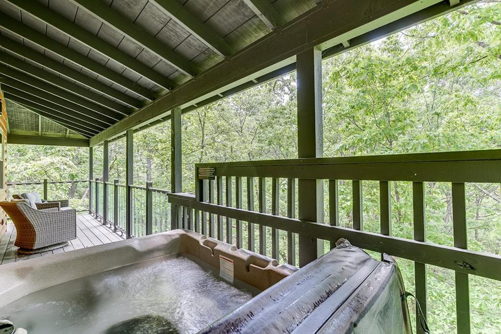 Sky's the Limit Treehouse Near Helen, Georgia view 2