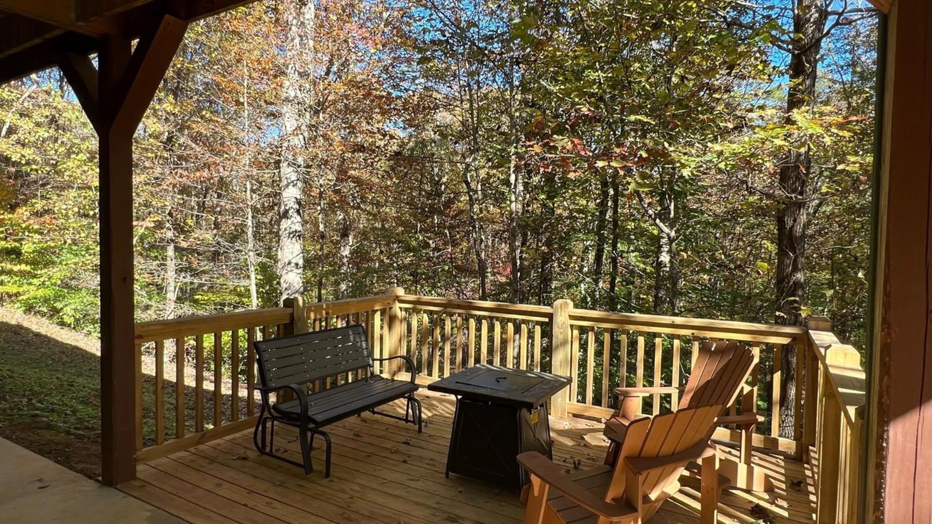 Cabin w Game Room Near Creek & Helen GA view 5