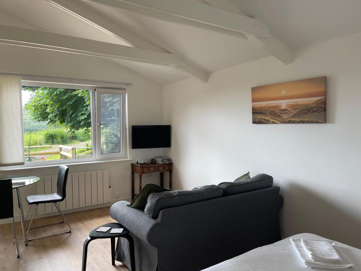 Spacious lodge with king sized bed