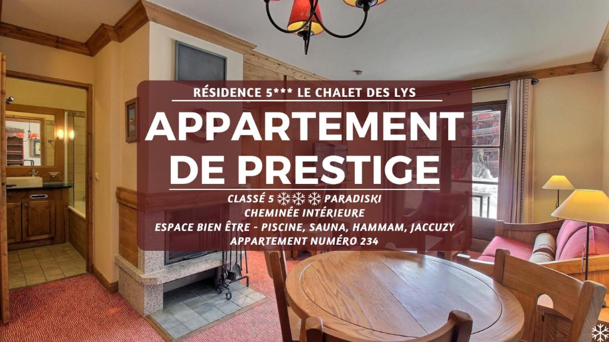 Hotel Arc 1950 - Suite De Prestige - Cheminee Interieur