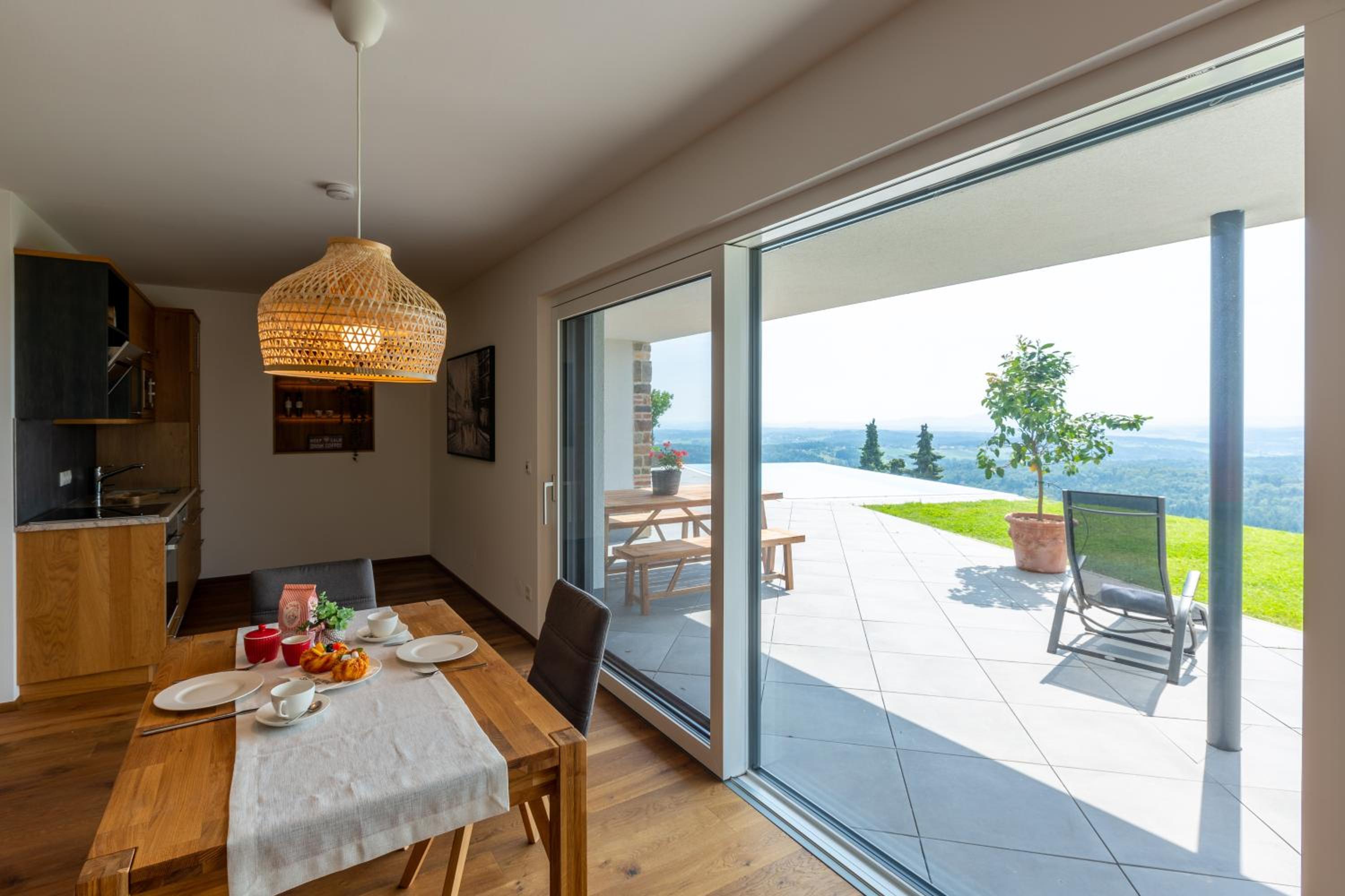 Greim15 --- ganzes Ferienhaus mit Fernsicht, Pool, Wellness