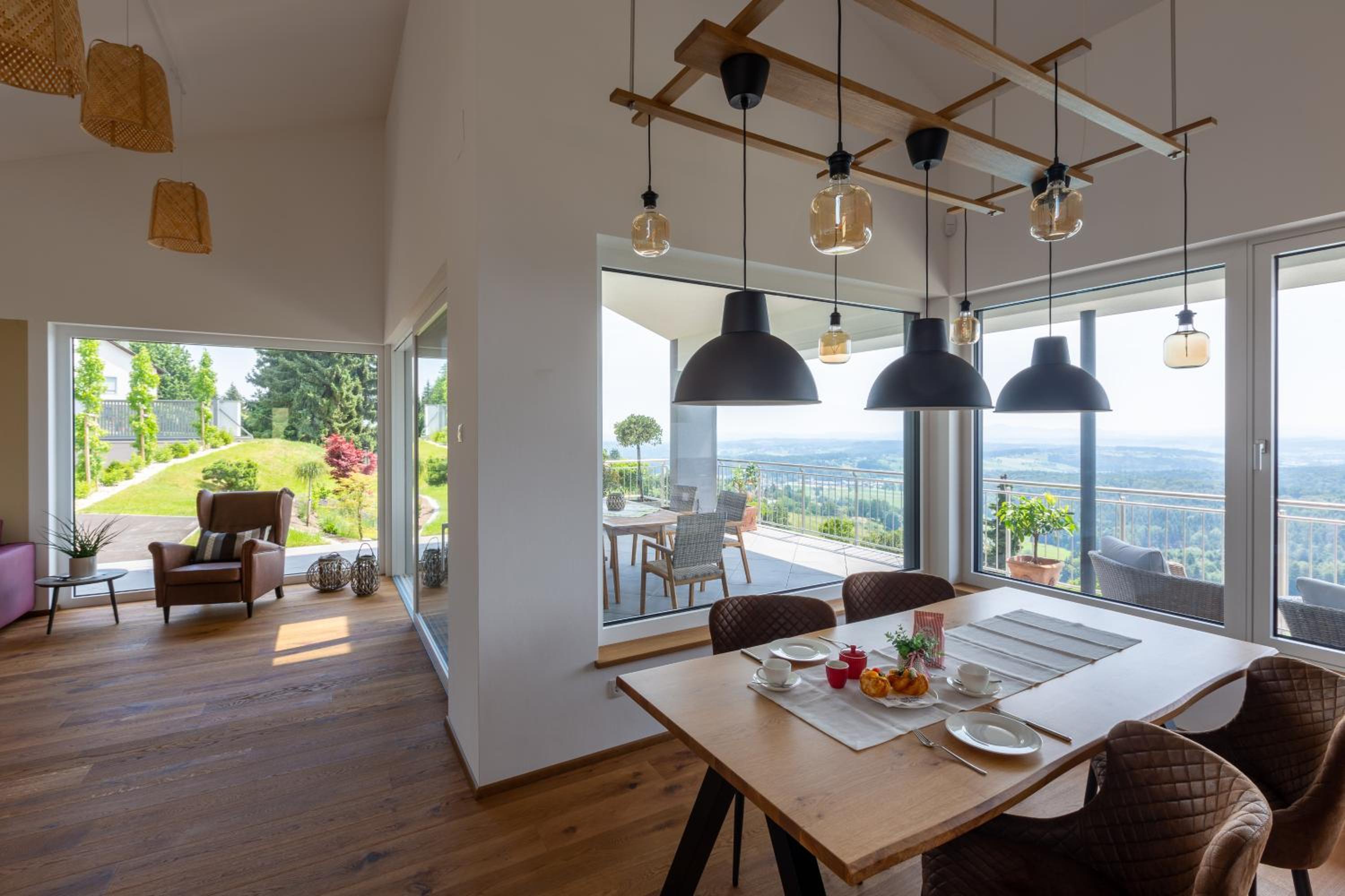 Greim15 --- ganzes Ferienhaus mit Fernsicht, Pool, Wellness
