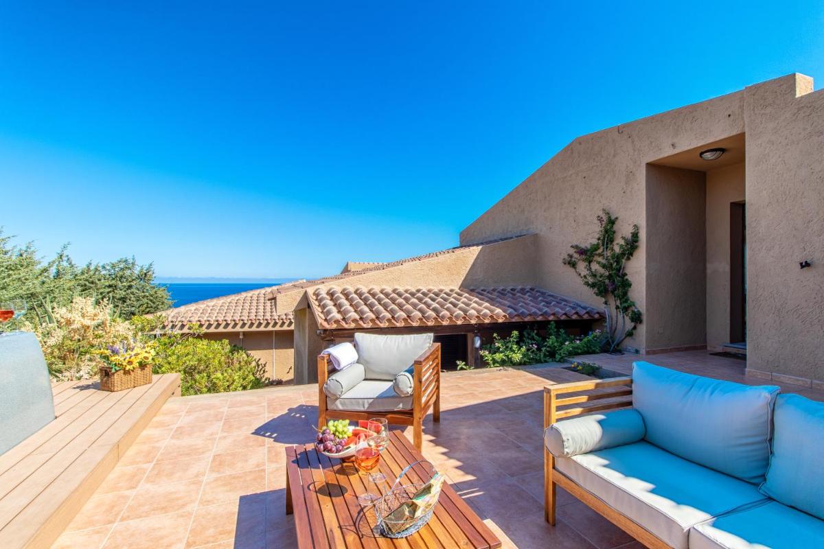 Costa Paradiso - Ocean front Villa Nella with seaview and private whirlpool photo 5