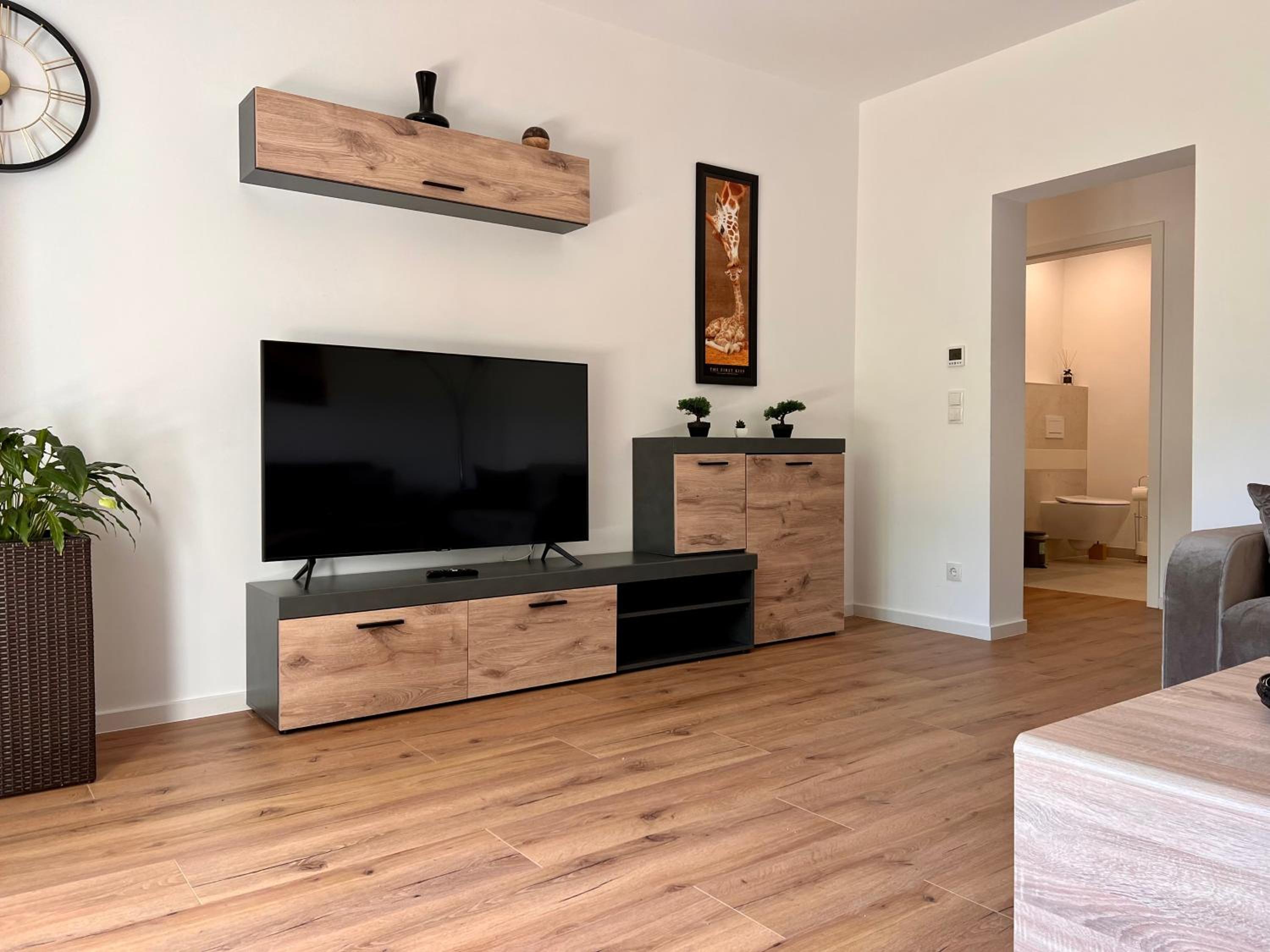 Idyllische Ferienwohnung mit Balkon & Ausblick