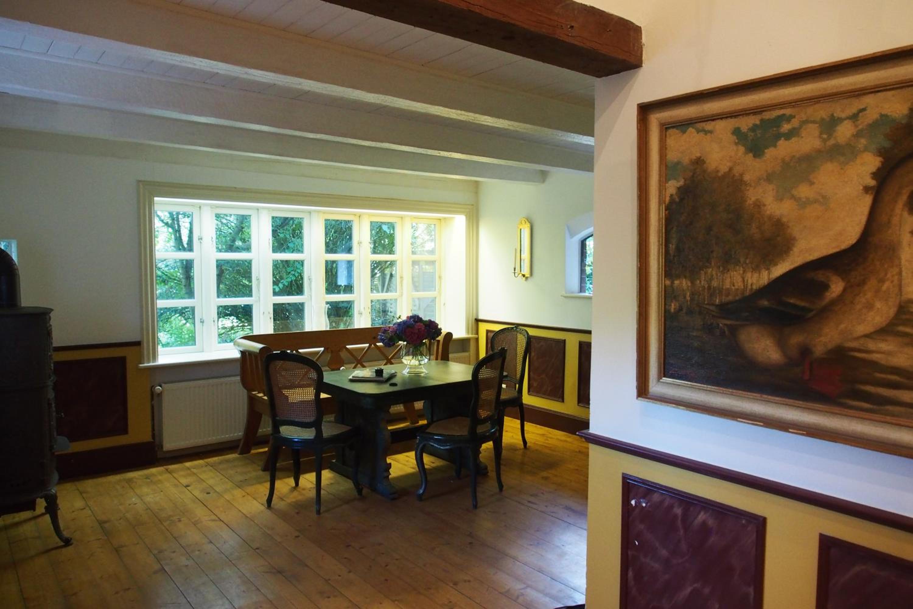 Ferien in einem historischen Bauernhaus mit Garten