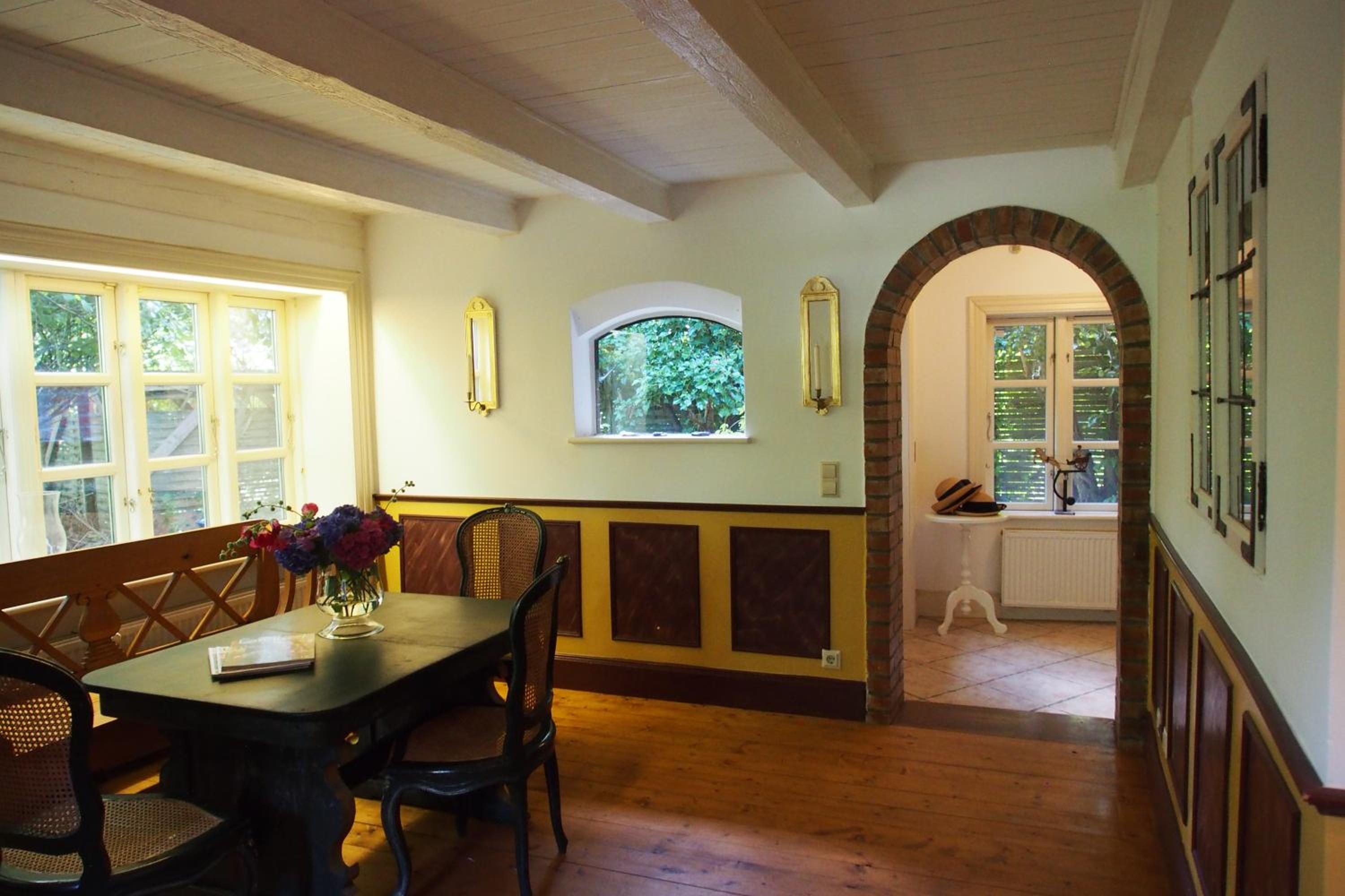 Ferien in einem historischen Bauernhaus mit Garten