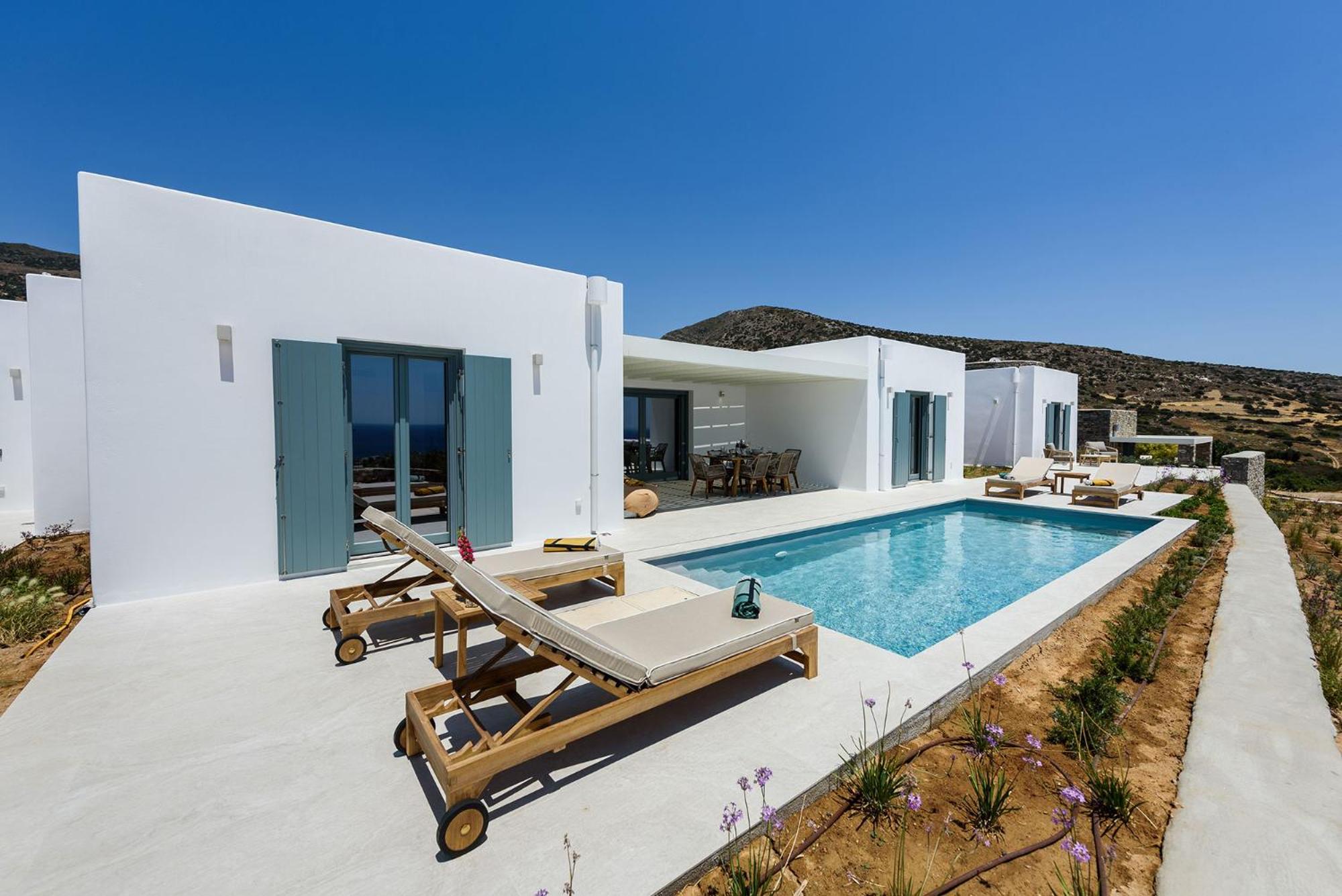 Villa Complex White and Rocks view 2