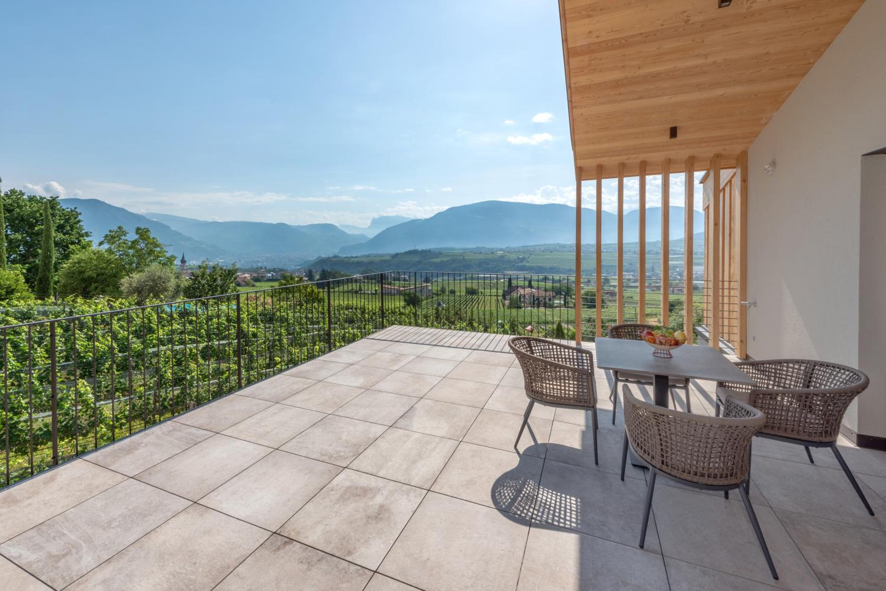 Villa Montis Exclusive Holiday Apartments in Eppan with Spectacular Views of Dolomites and Bolzano Area view 5