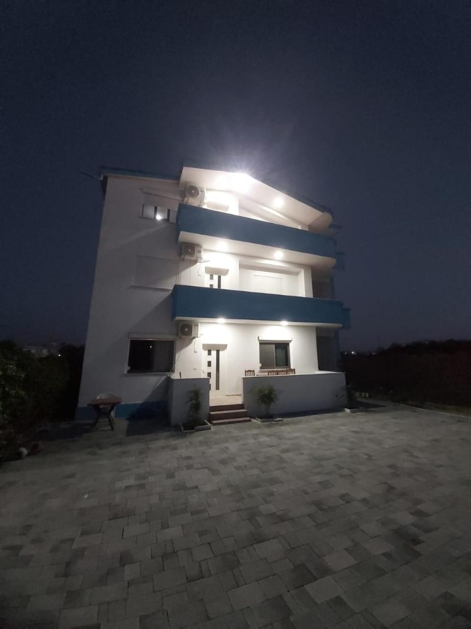 White & Blue Apartment's