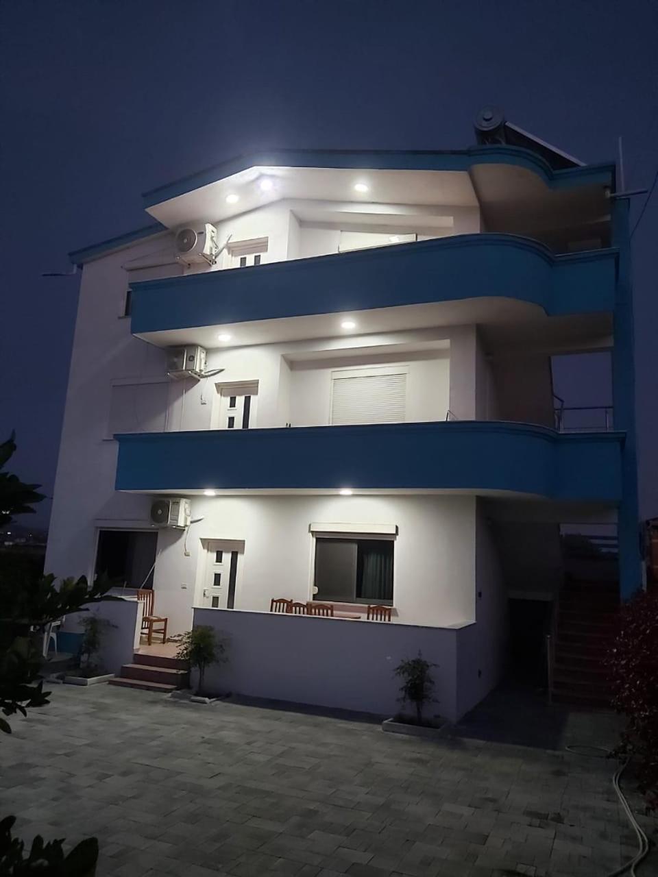 White & Blue Apartment's