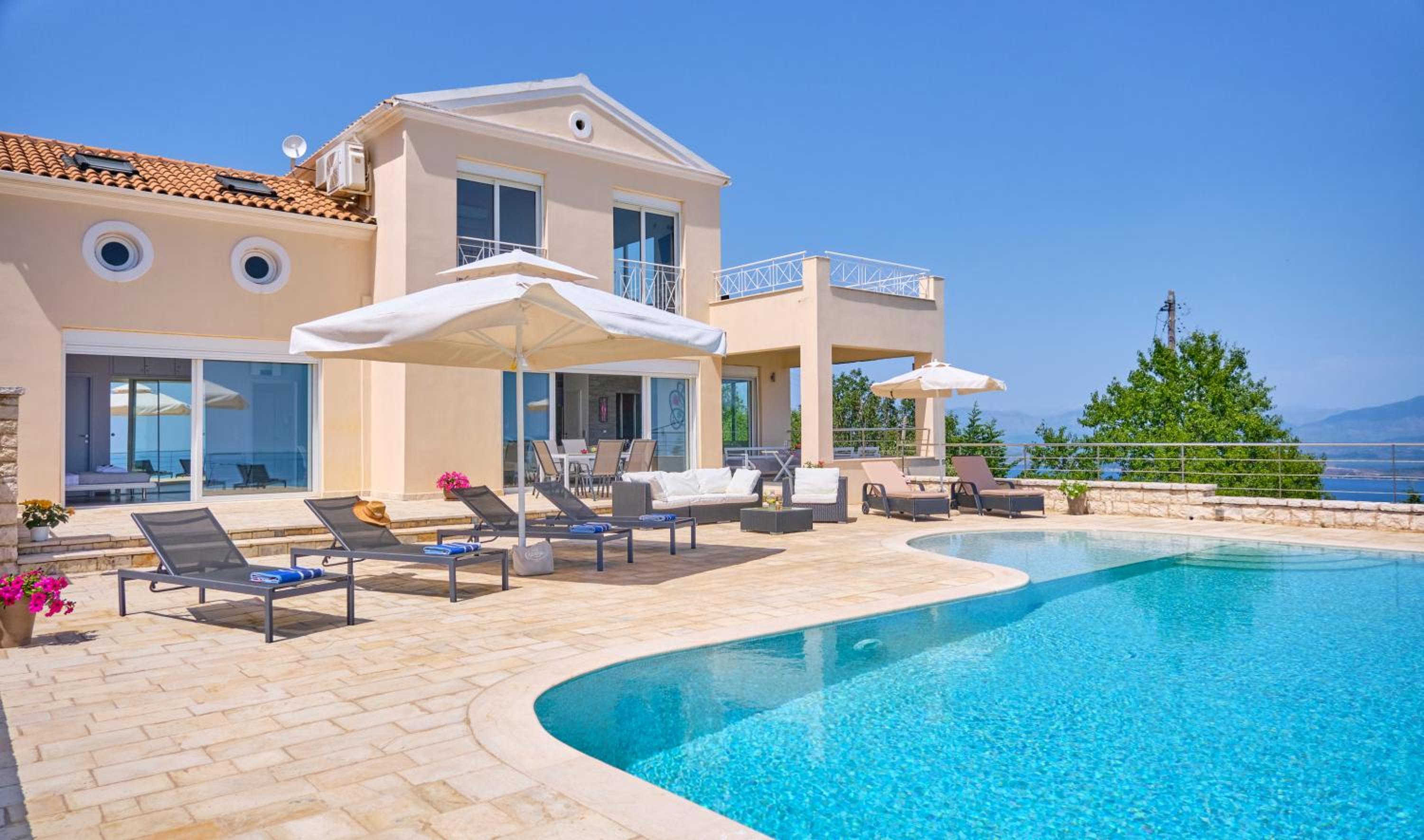 Villa Artisthouse Sinies Corfu view 5