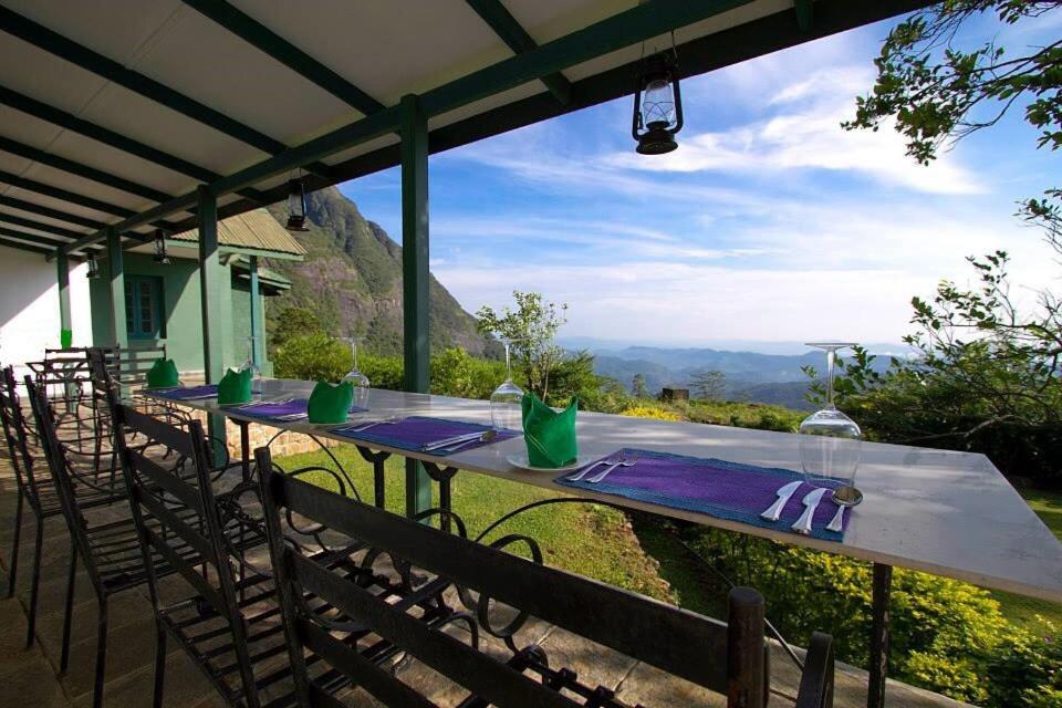 outdoor BBQ area