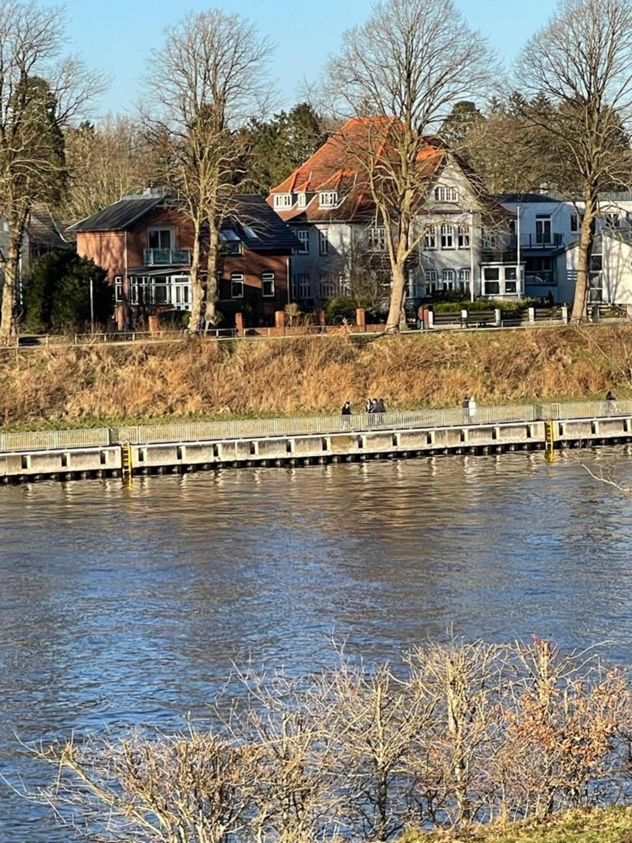 Kanalsuite direkt am Nord-Ostsee-Kanal