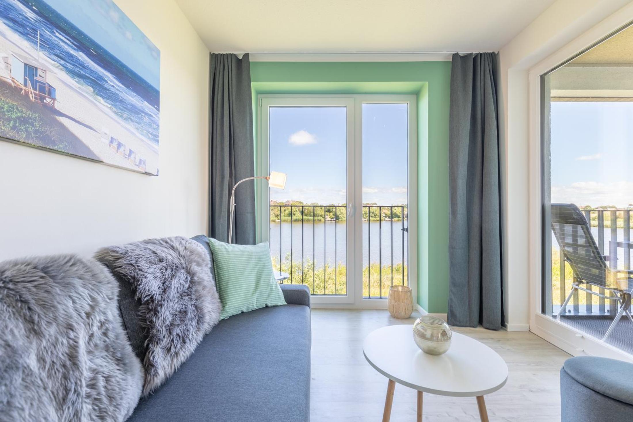 Ferienwohnung Ankerplatz No 7 mit Blick auf den See