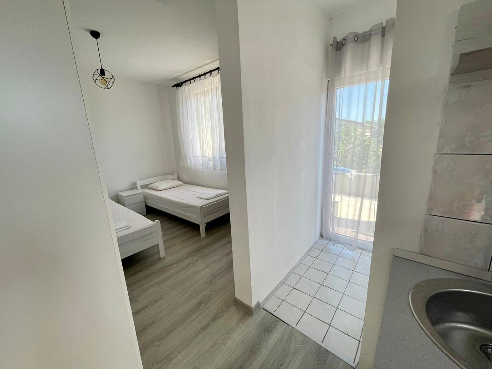 White apartments