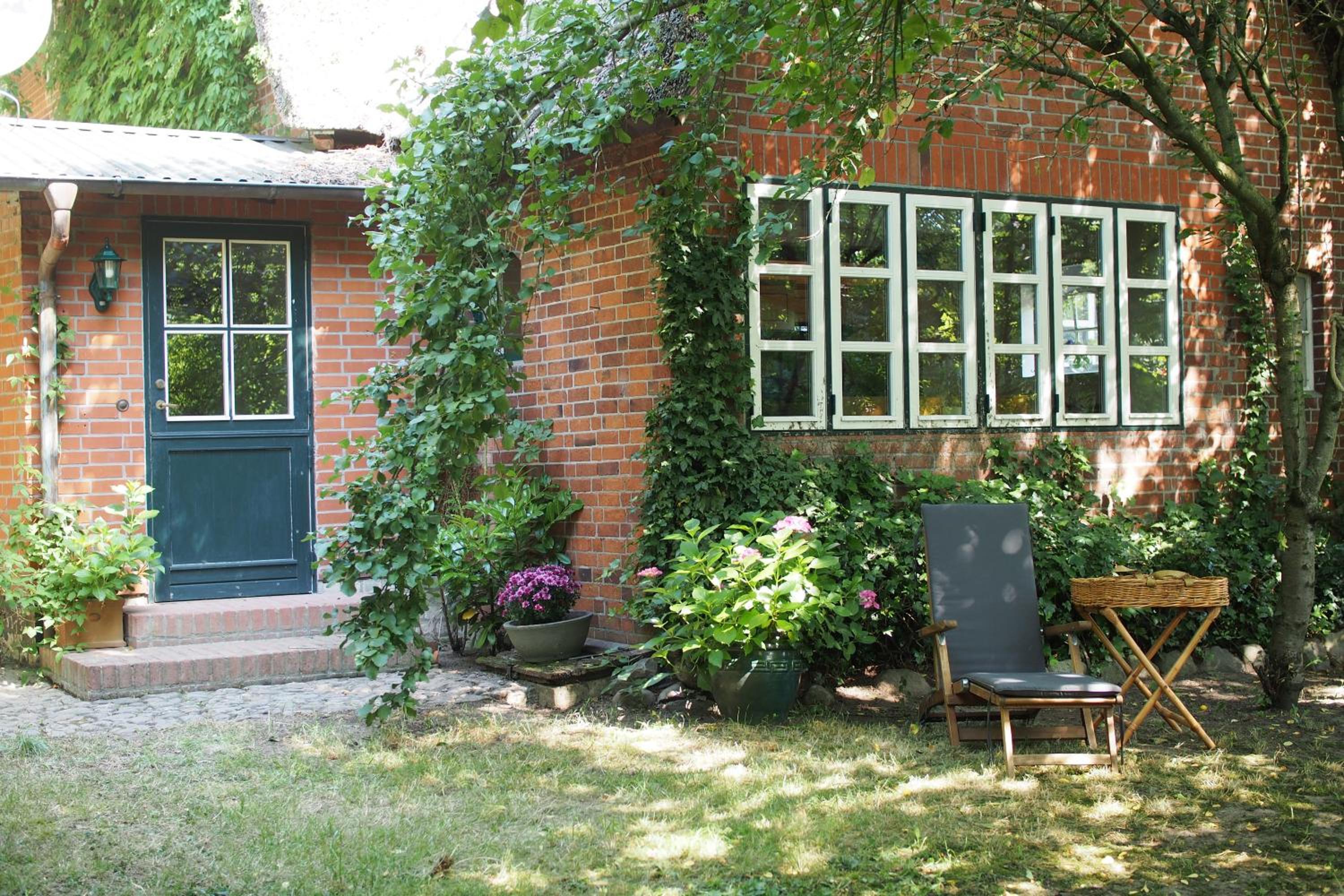 Ferien in einem historischen Bauernhaus mit Garten