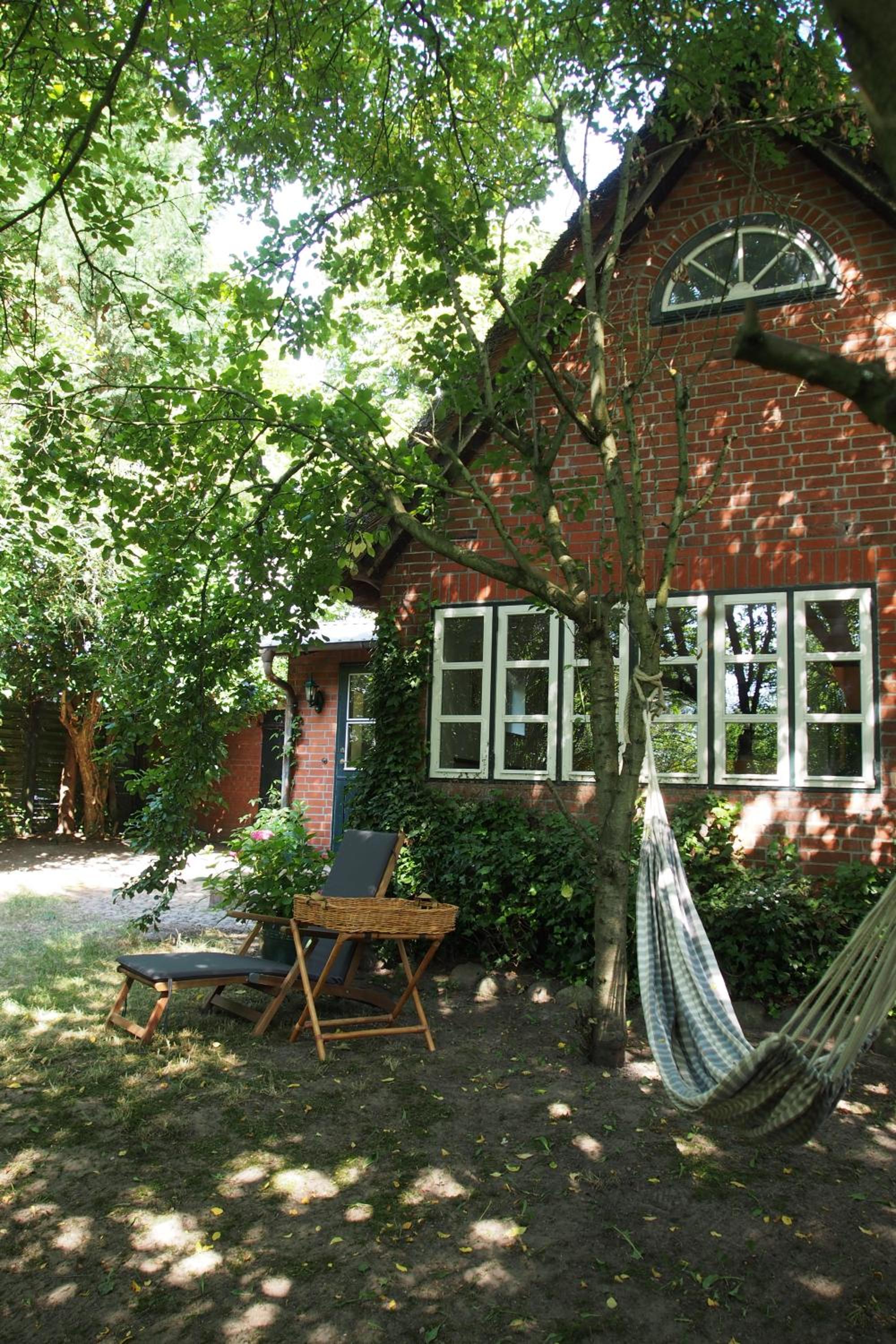 Ferien in einem historischen Bauernhaus mit Garten