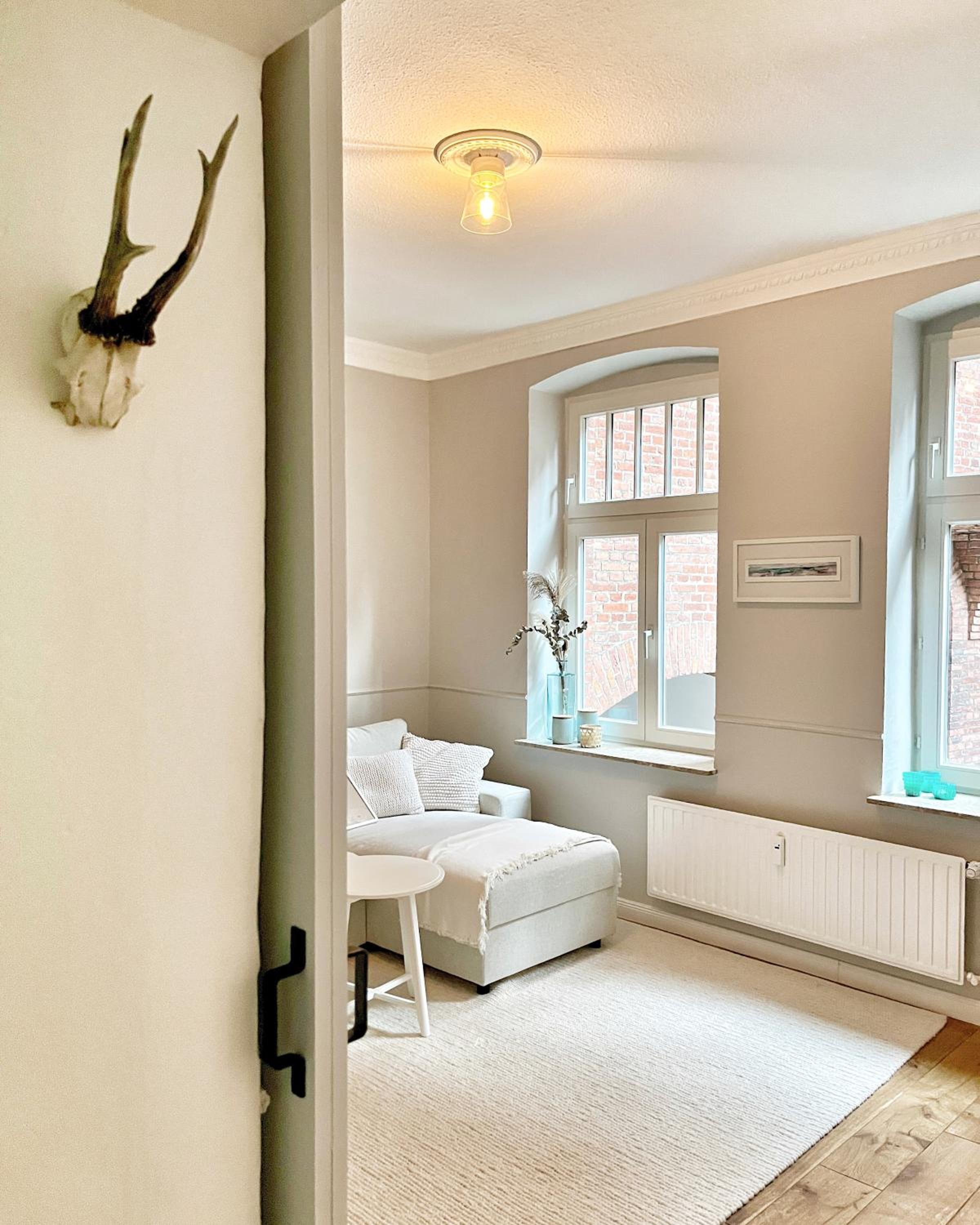 3 Zimmer Ferienwohnung Burghof mit Balkon im Herzen Flensburgs