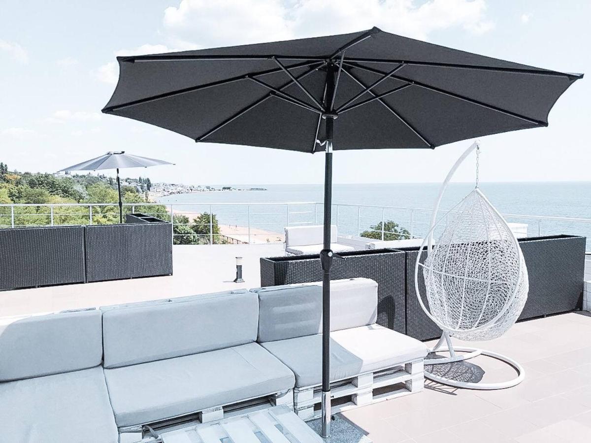 outdoor BBQ area