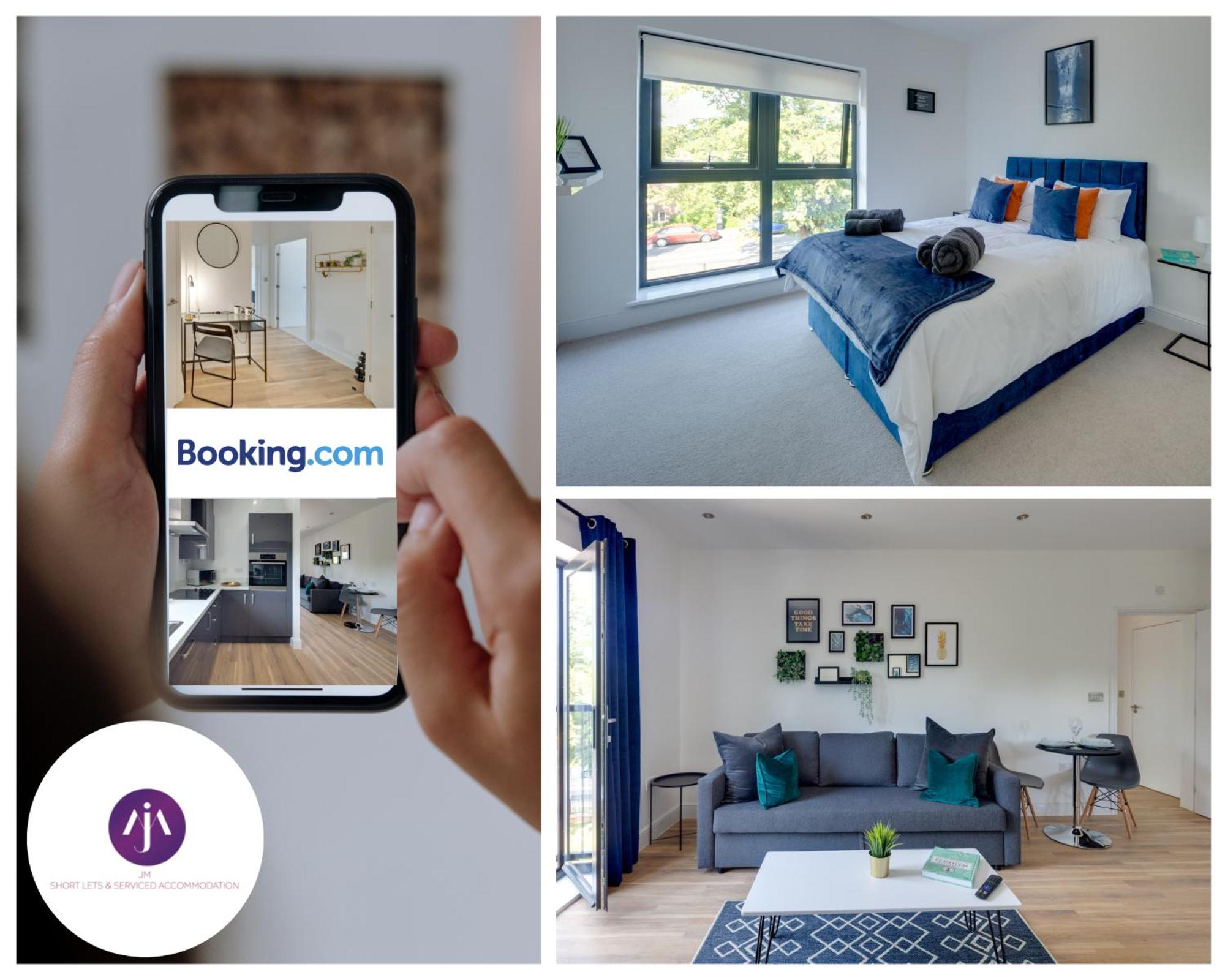Stevenage Luxury 1Bed Apartment - Sleeps 4-WIFI-Free Parking- By JM Short Lets & Serviced Accommodation view 2