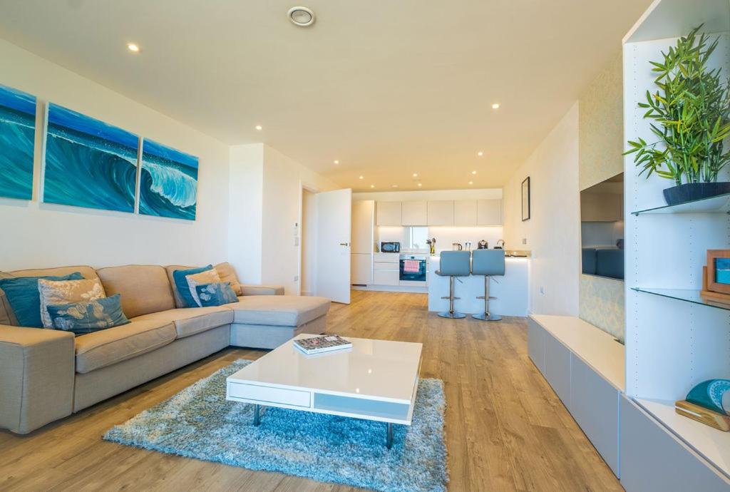 Luxury beach apartment view 3
