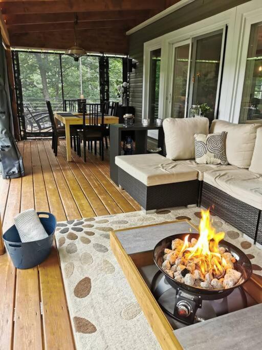 Chalet de luxe Équinoxe - bord de l'eau avec Spa