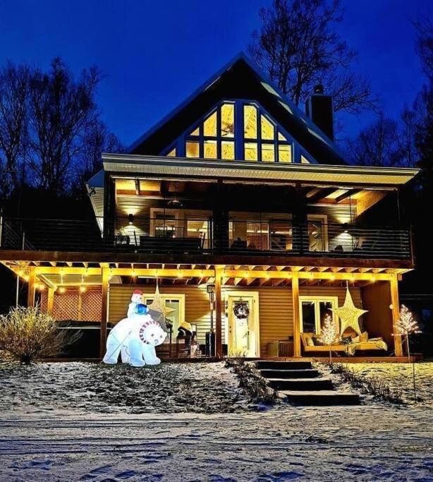 Chalet de luxe Équinoxe - bord de l'eau avec Spa
