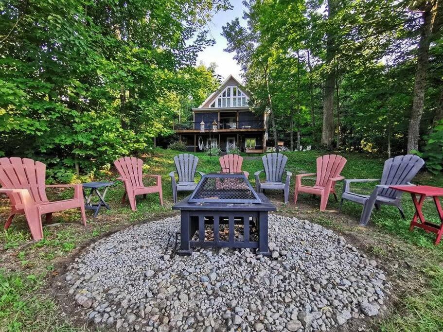 Chalet de luxe Équinoxe - bord de l'eau avec Spa