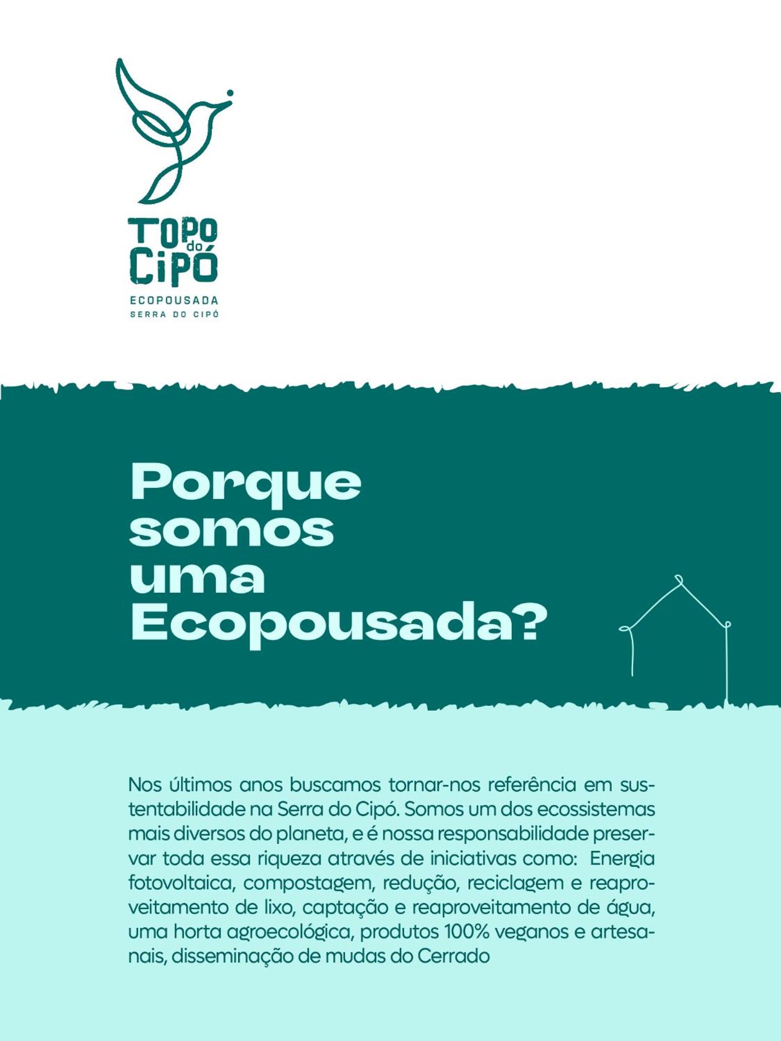Topo do Cipó Ecopousada Vegana