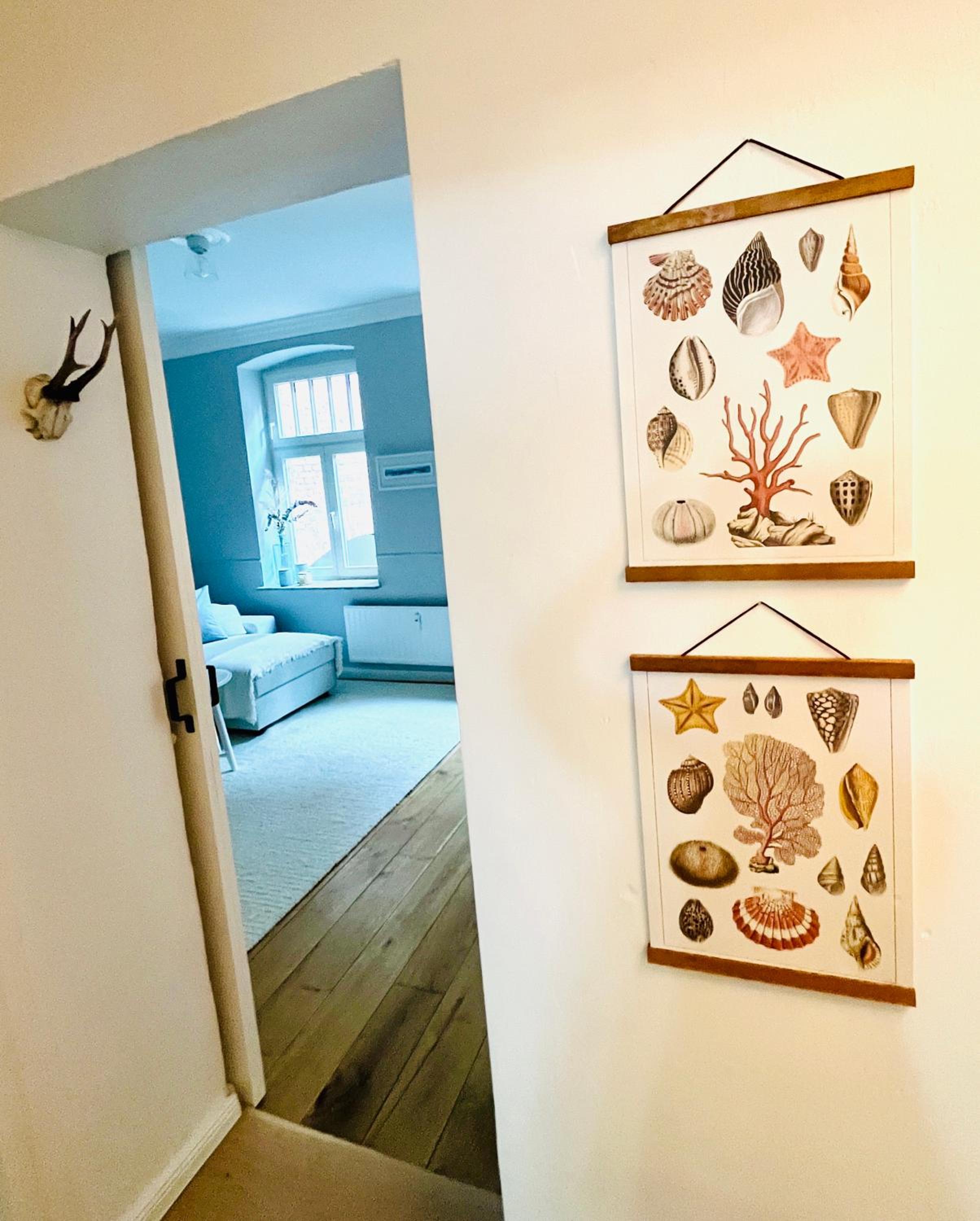 3 Zimmer Ferienwohnung Burghof mit Balkon im Herzen Flensburgs
