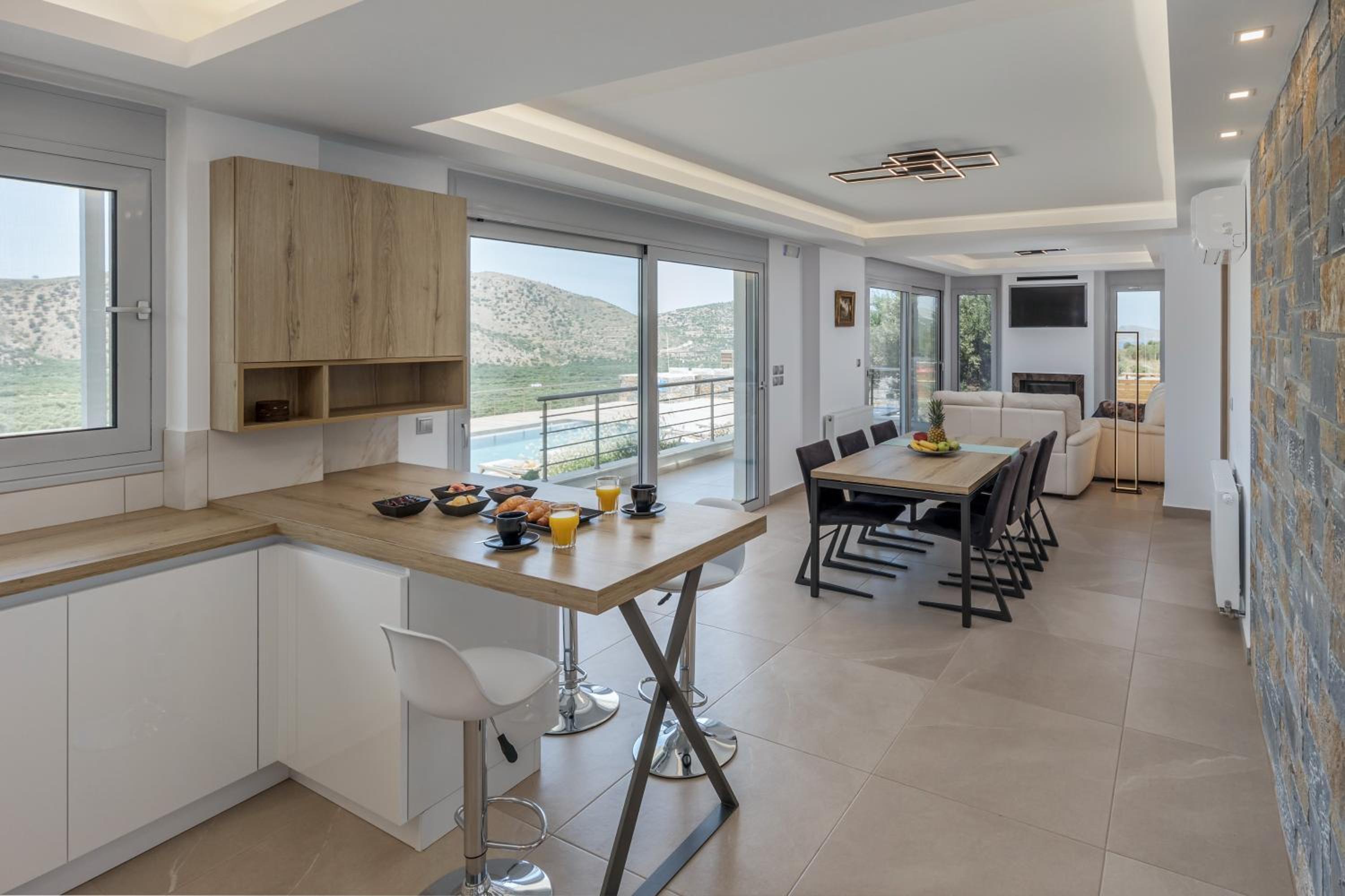 Villa Of the Hill with Heated Pool, BBQ & Kids Playground view 4
