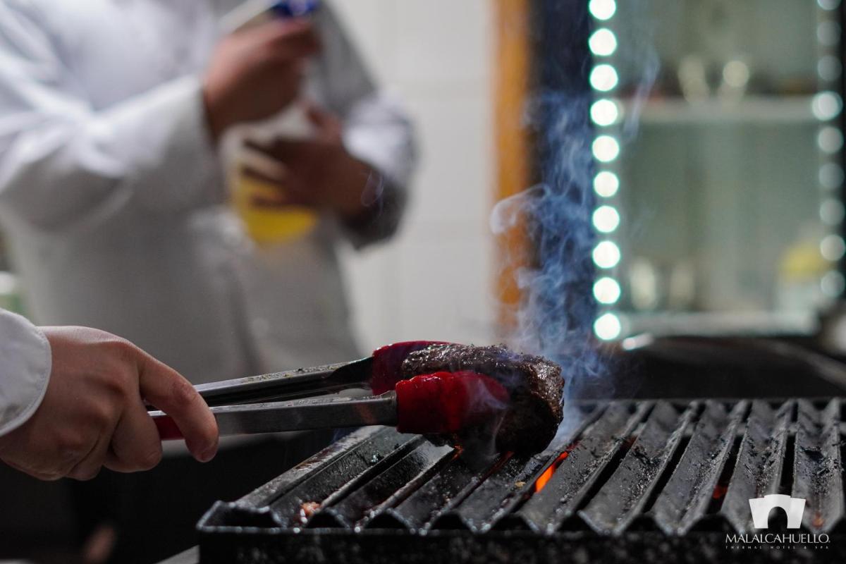 outdoor BBQ area