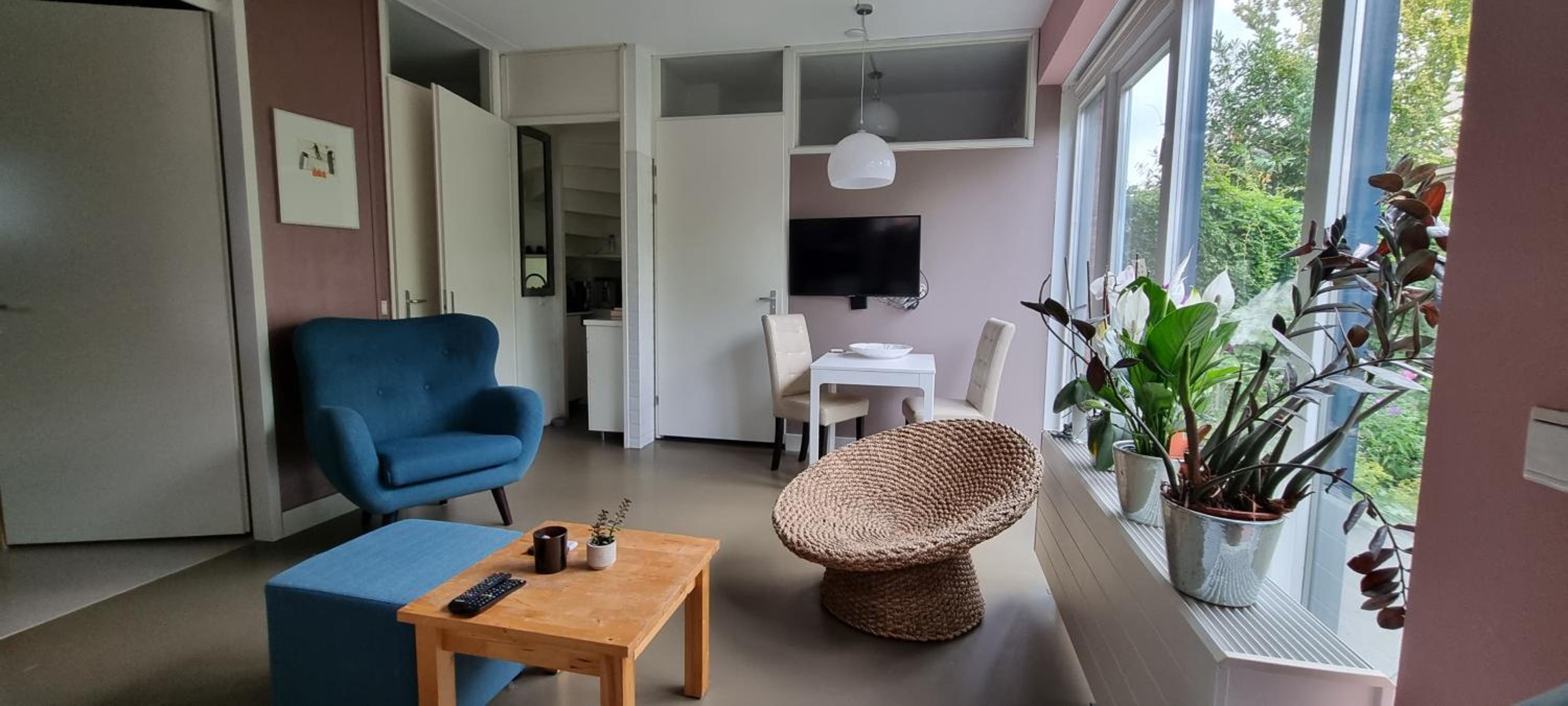 Lovely 1 bedroom apartment with garden no smoking