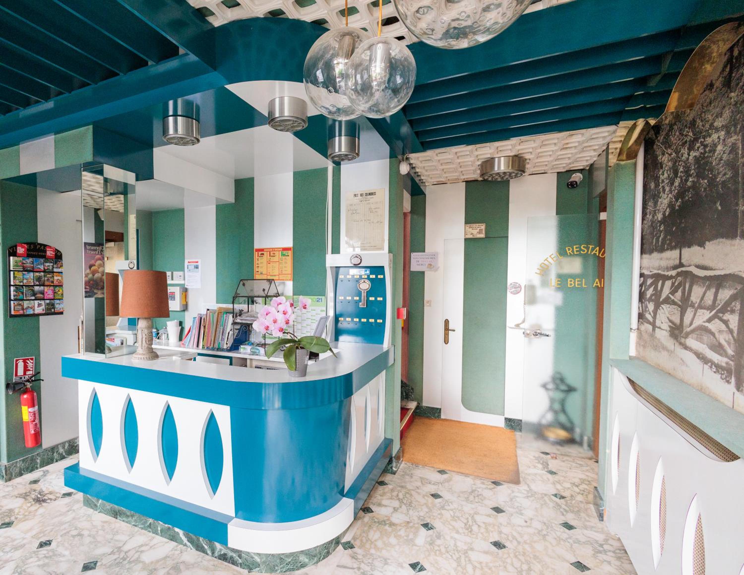 hotel reception