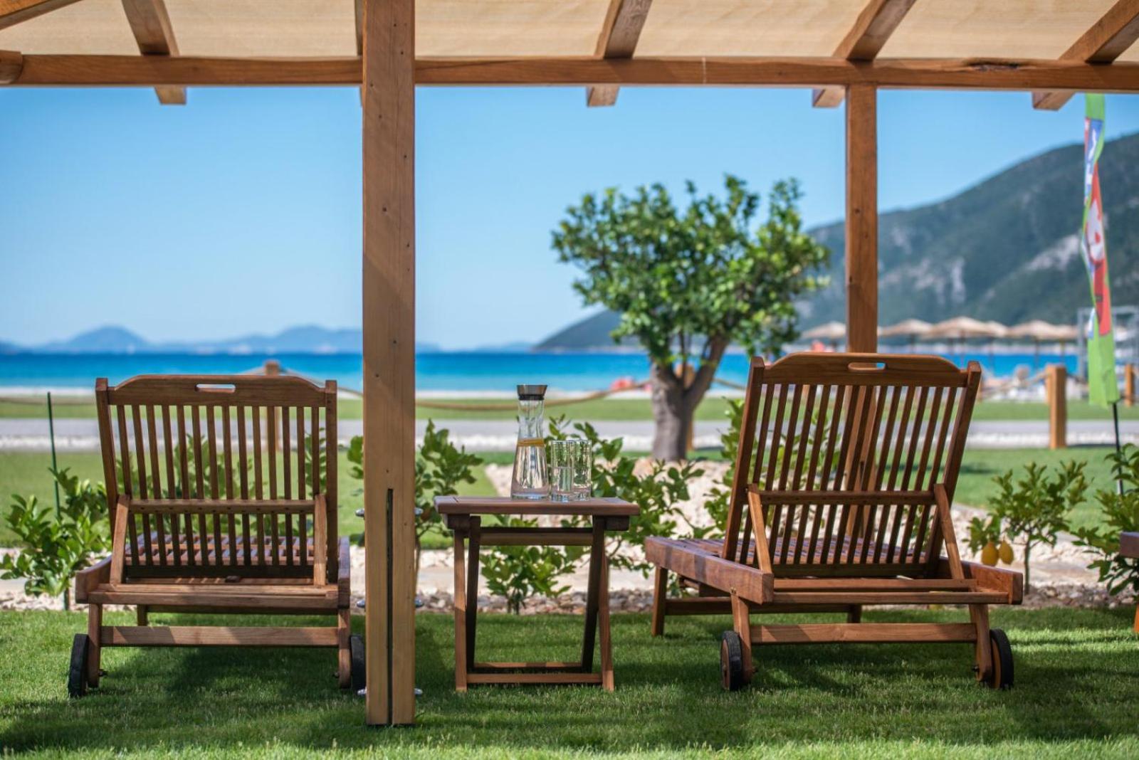 outdoor BBQ area