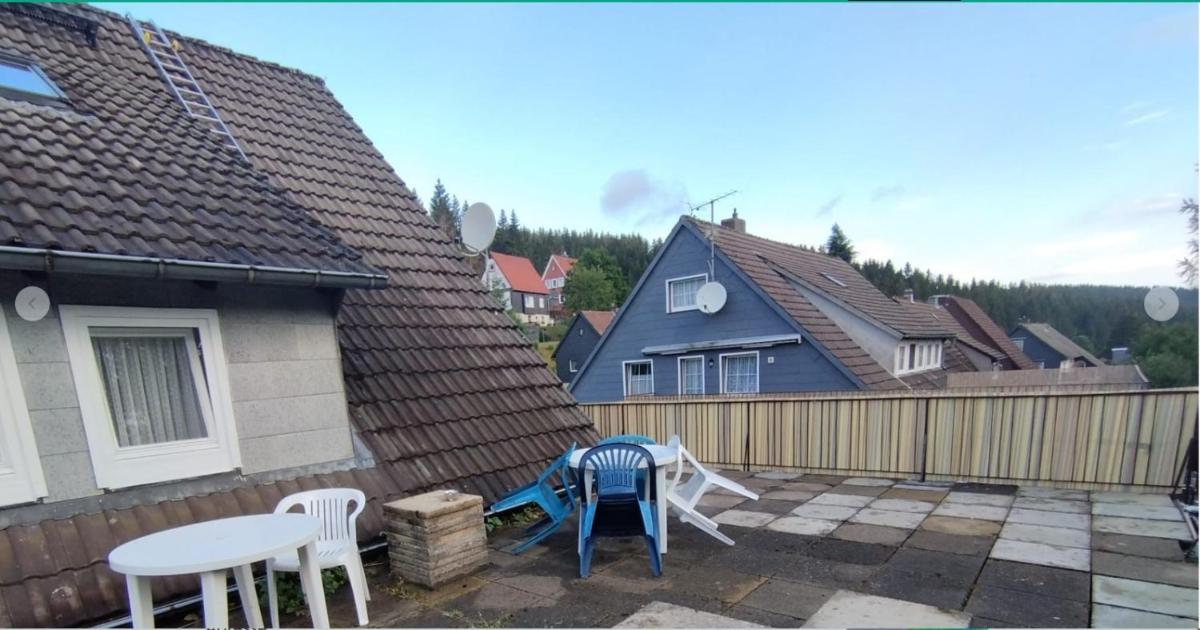 outdoor BBQ area