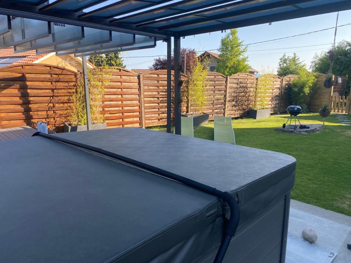 outdoor BBQ area