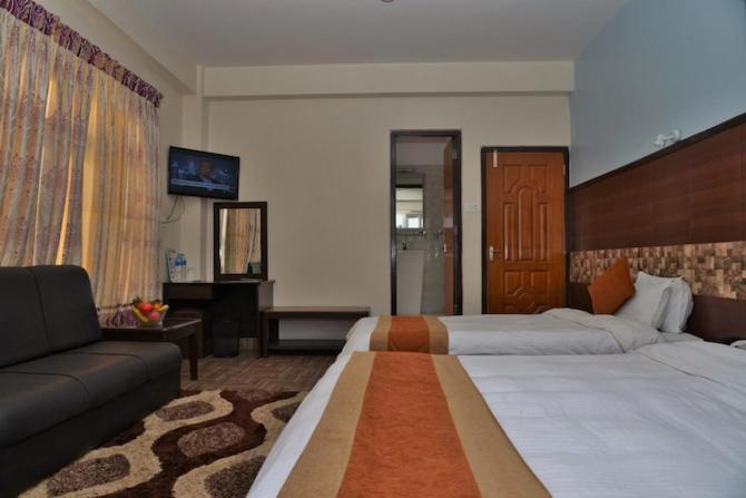 hotel room