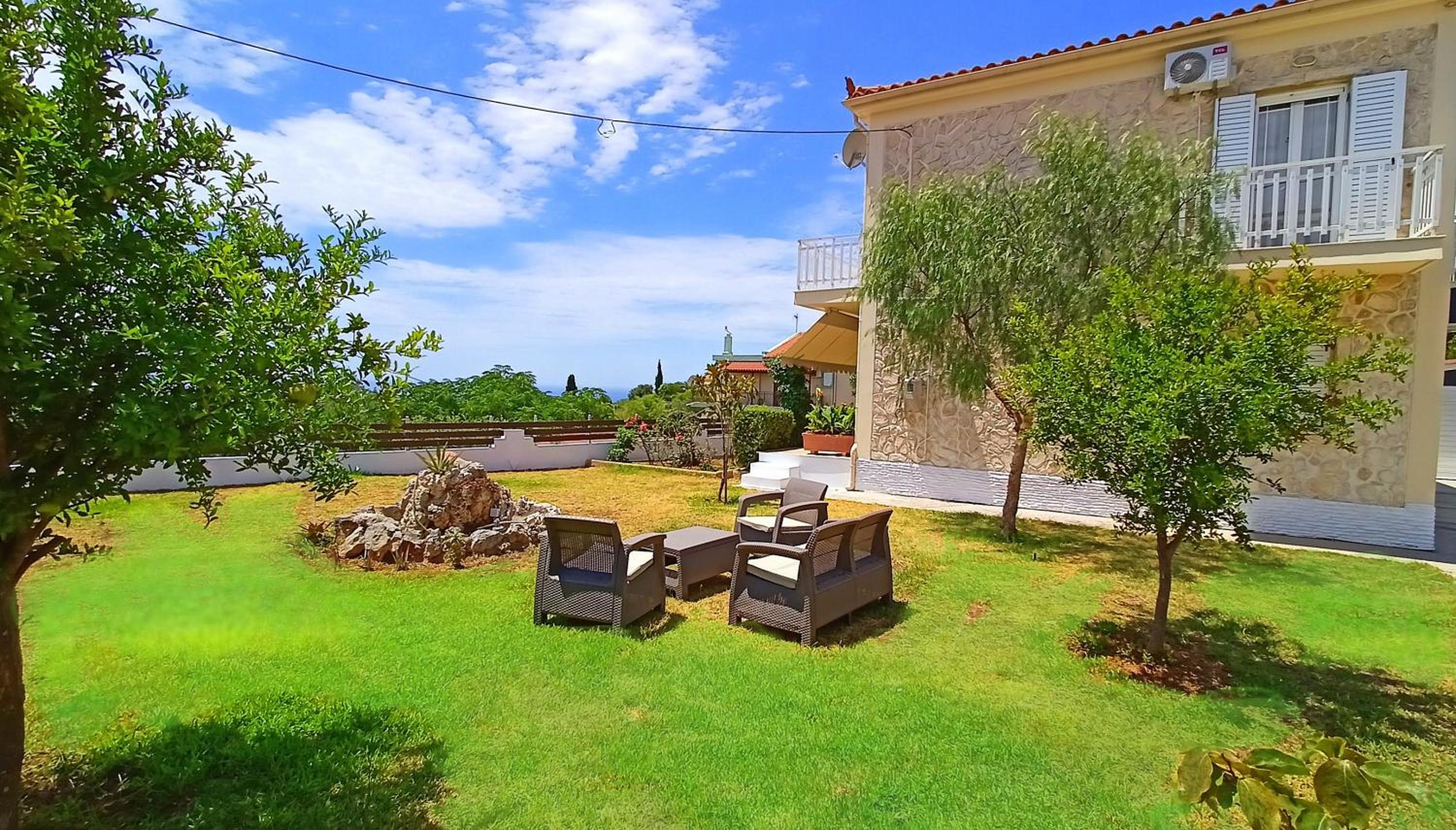 Moriana Stone Villa, panoramic view and garden photo 2