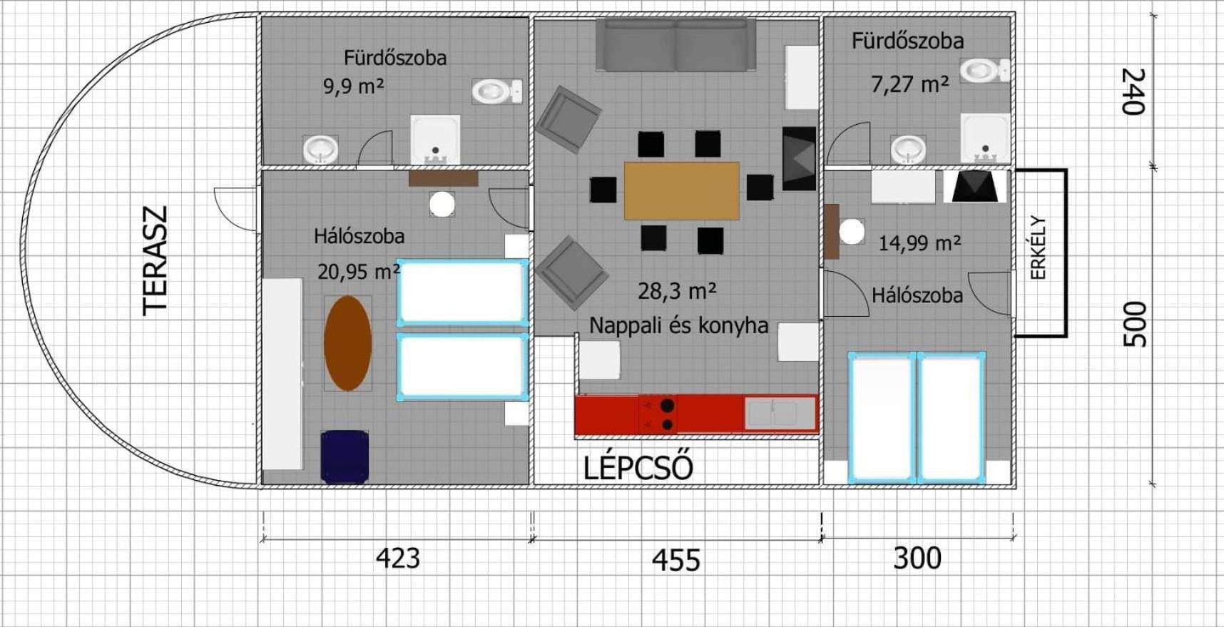 Gyöngyös Apartman, kényelem 5 percre a Termáltól view 4