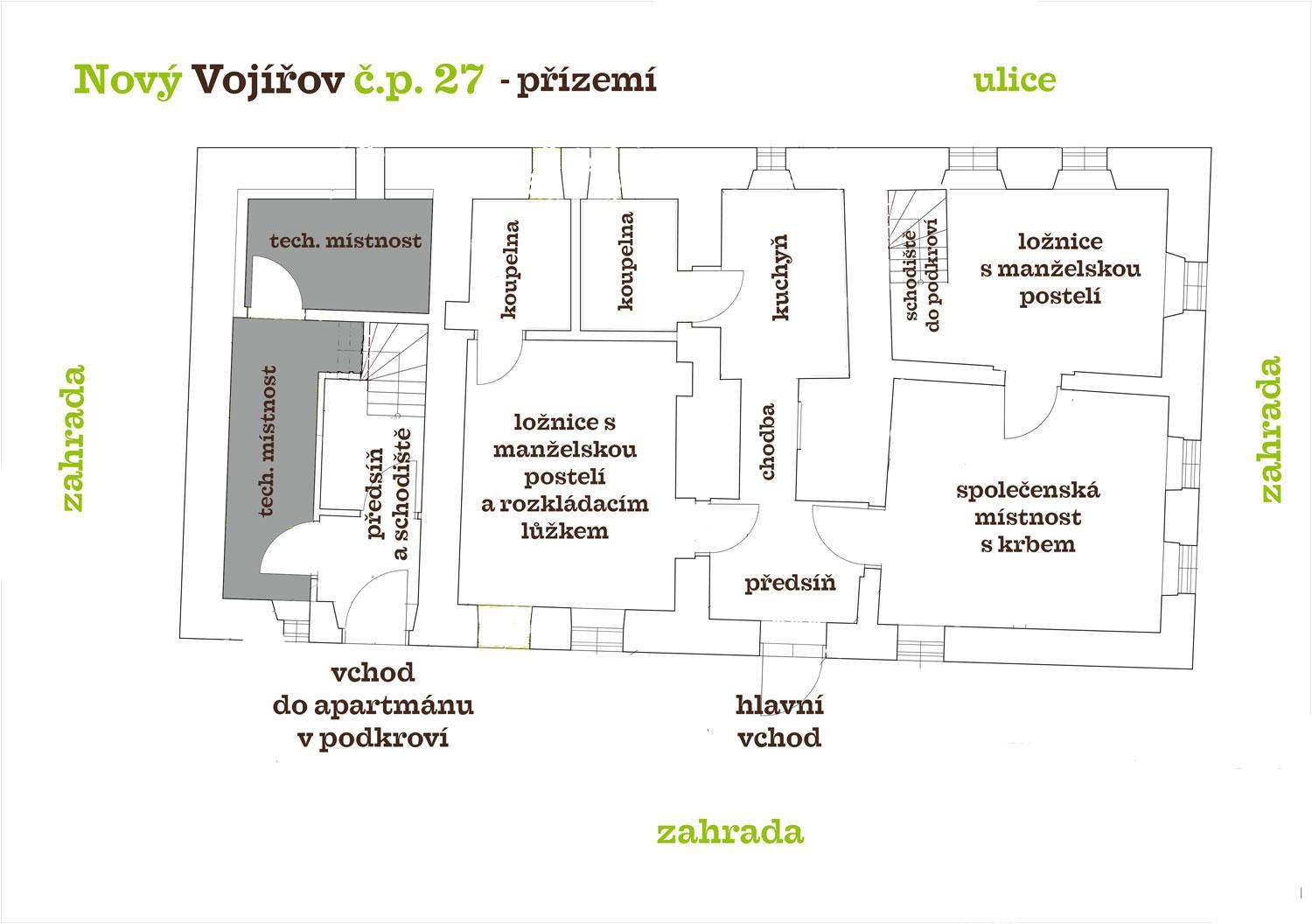 Chalupa Nový Vojířov čp. 27