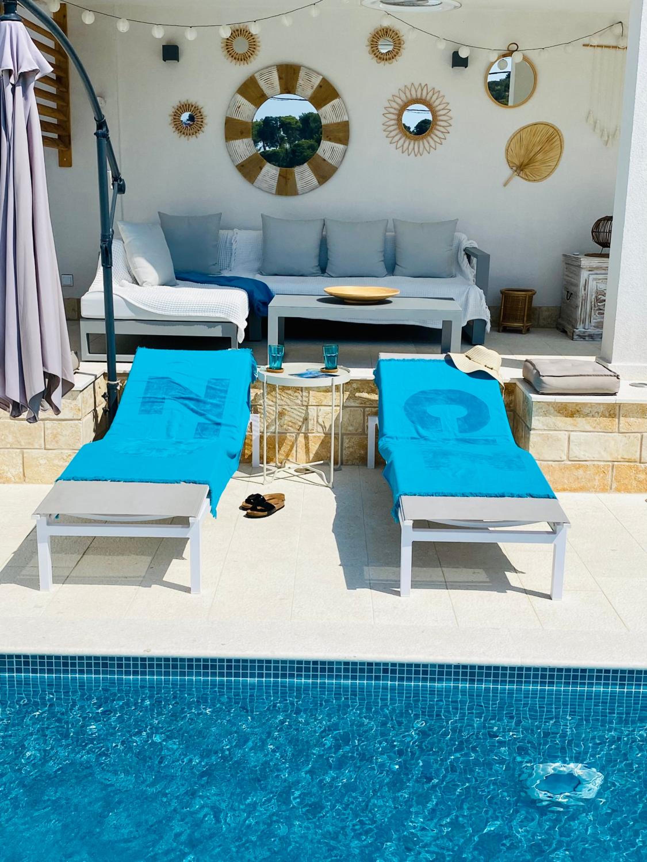 Villa Lemony en Maslinica — recepcion & lobby