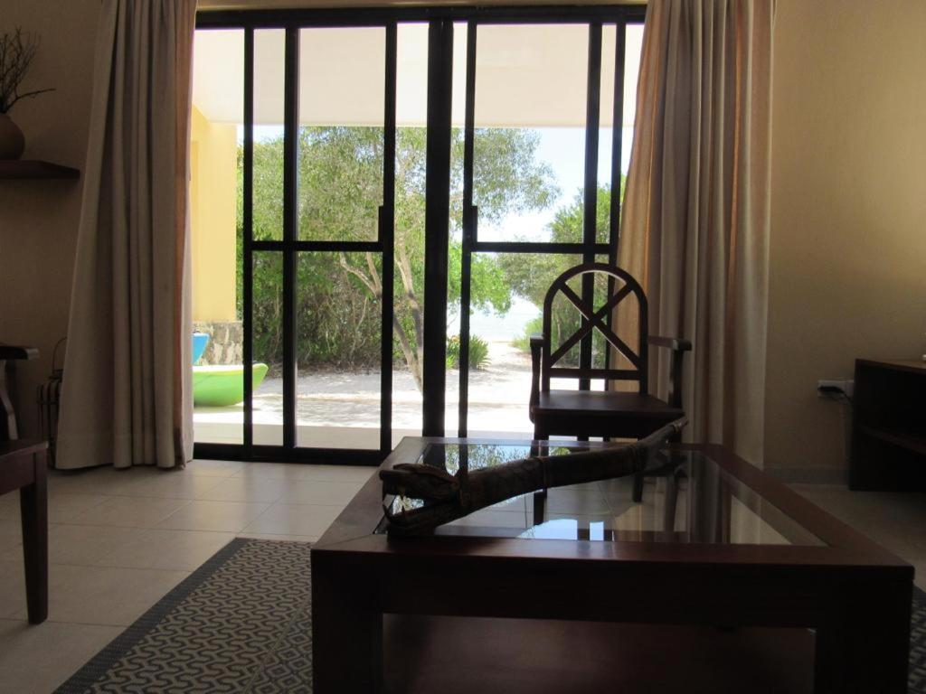 Two bedroom beachfront villa Celestun view 4