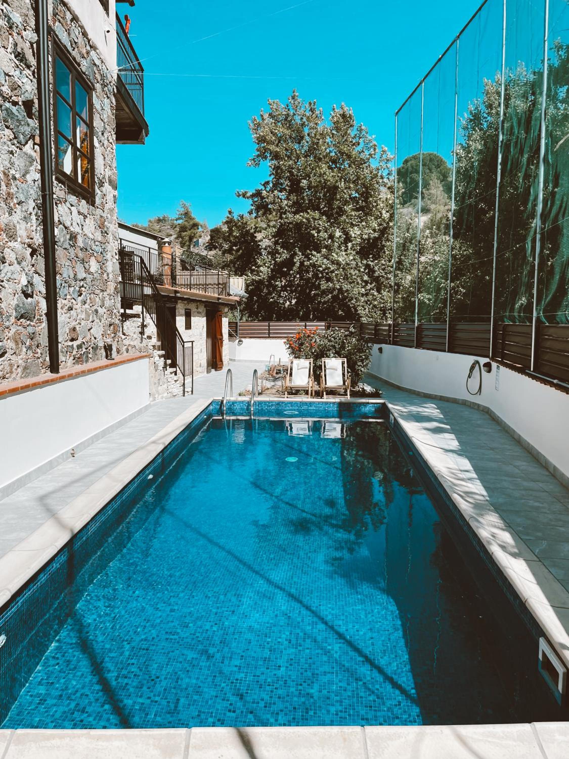 Stone built country house in Louvaras Village