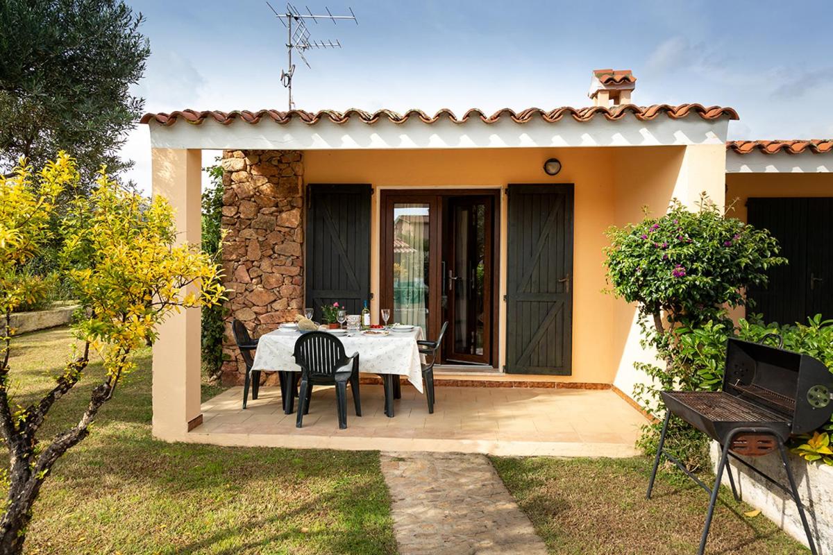 outdoor BBQ area