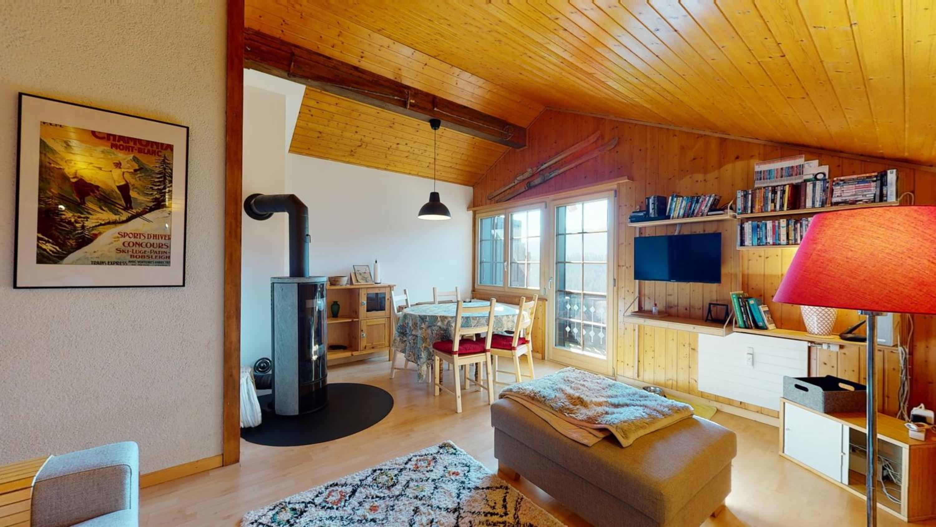 Beautiful apartment for 4 people with a splendid view of les Dents du Midi view 4
