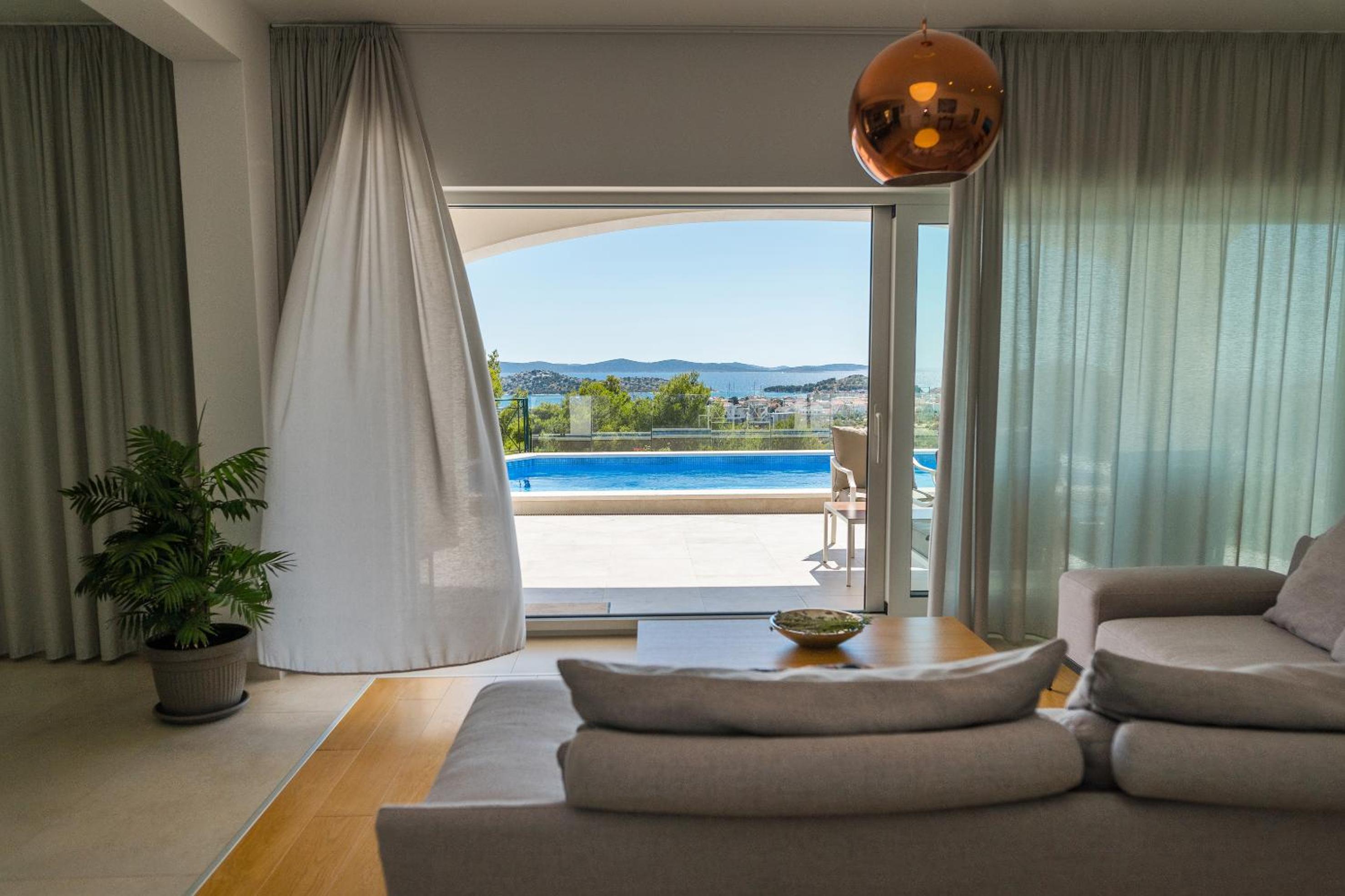 Villa Bellevue Vodice view 2